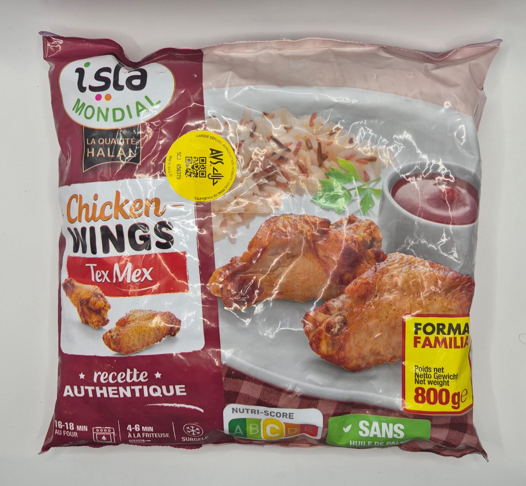 Chicken Wings Tex Mex 800g – Isla Mondial