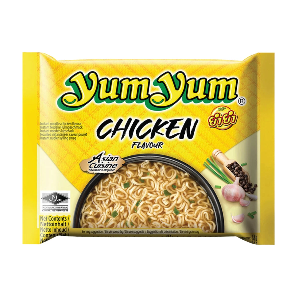 Nouilles Yum Yum Saveur Poulet – 60 g