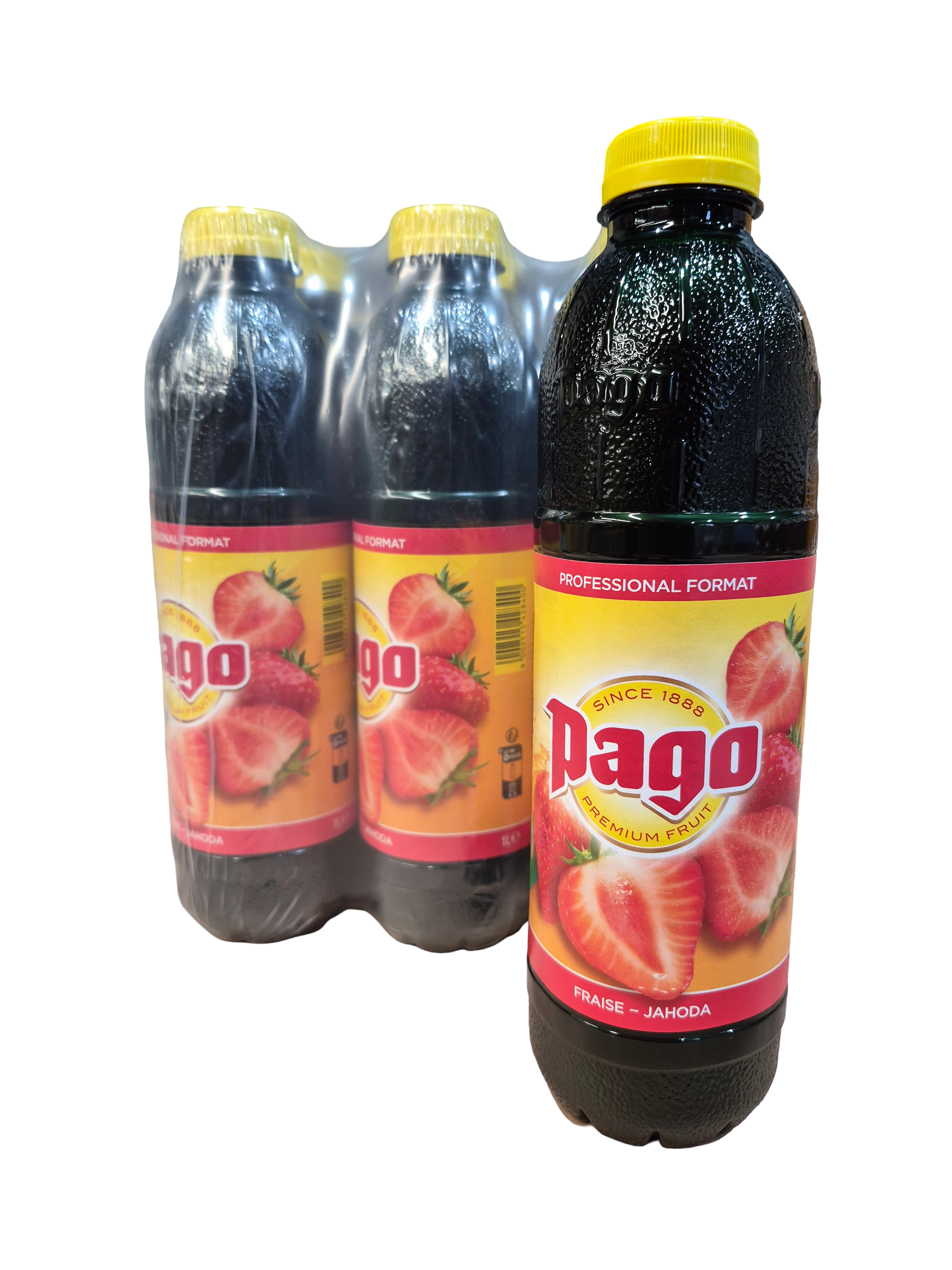 Jus Pago Fraise 1L – Pack de 6