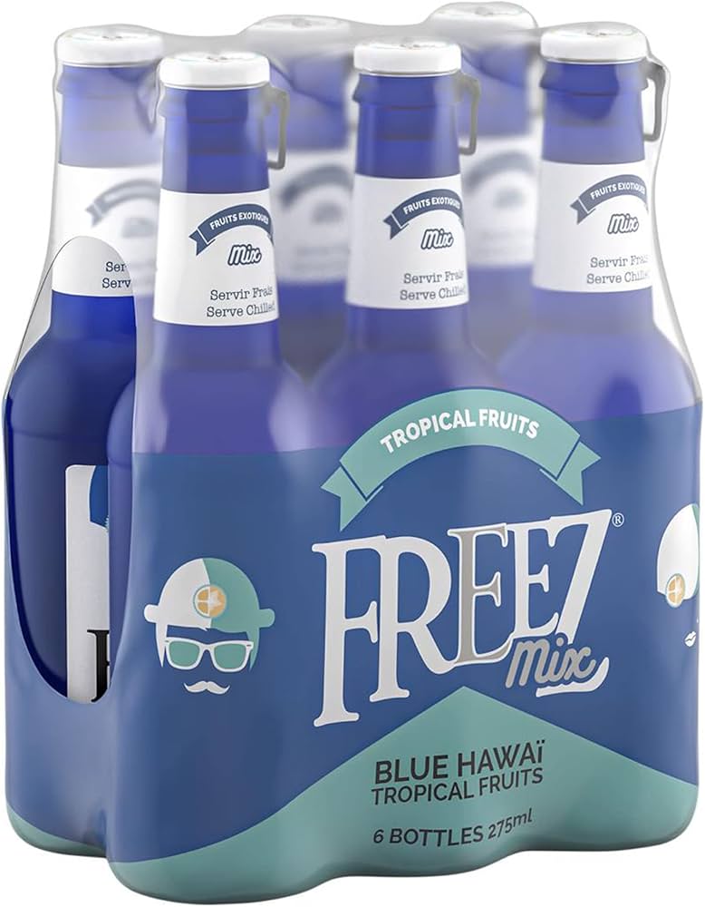 Freez Blue Hawaii – Pack de 6 × 27,5 cl