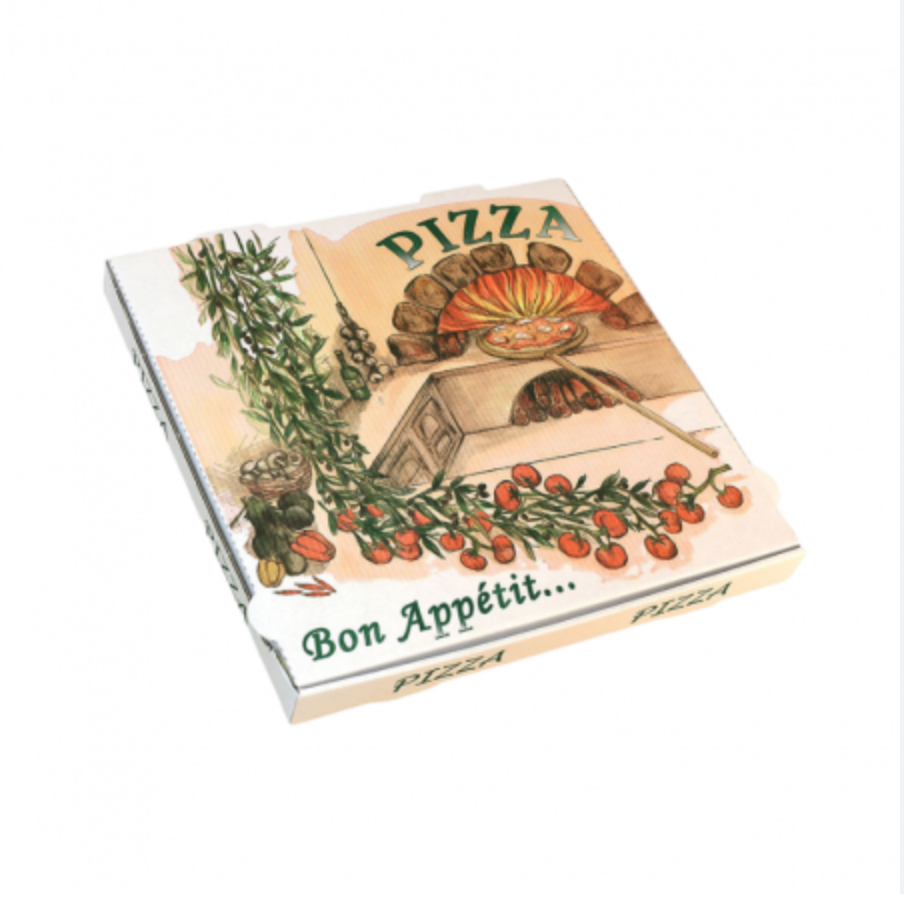 Cartons Pizza Maxi Brun 60 × 40 × 5 cm – Pack de 50