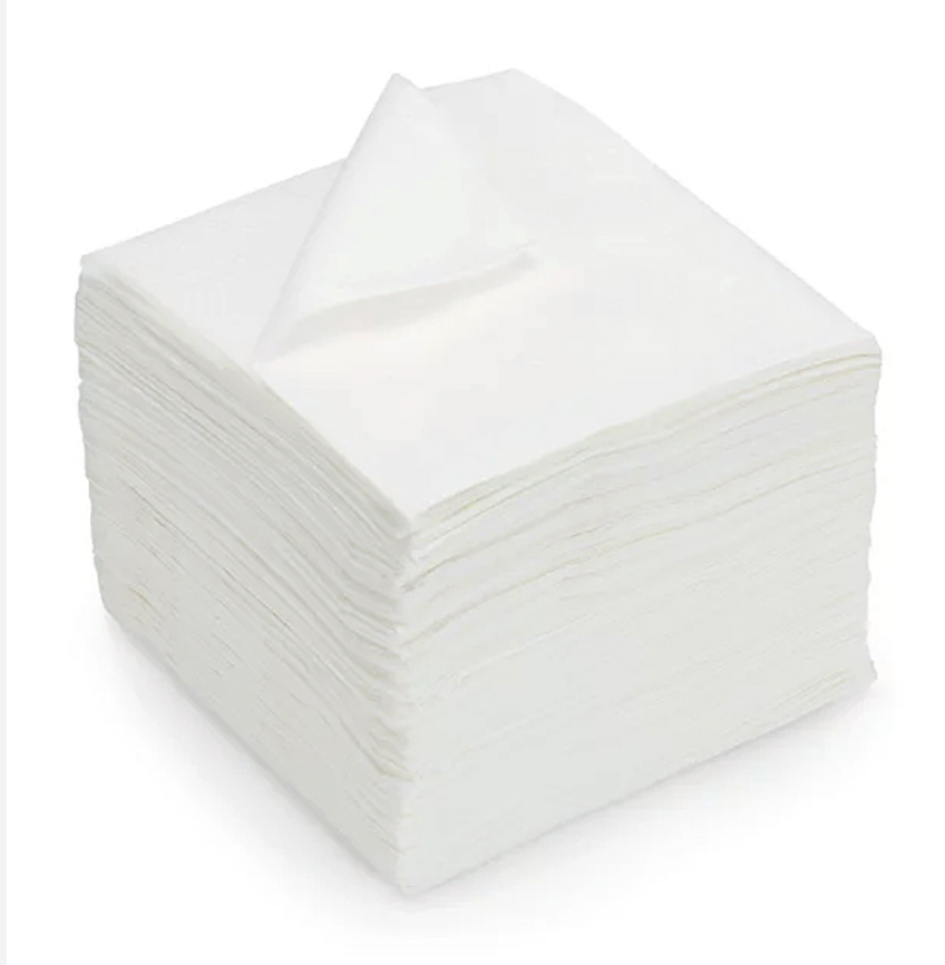 Serviettes Blanches 33 × 33 cm – 250 serviettes