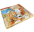 Carton pizza blanc 31 x 31 cm (x100)