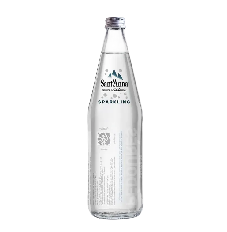 Sant’Anna Gazeuse – 75 cl × 12 (Bouteille verre)