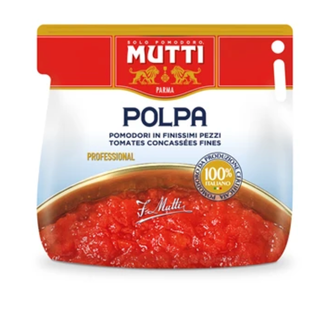 Pulpe de Tomate – Mutti – 2,5 kg × 2