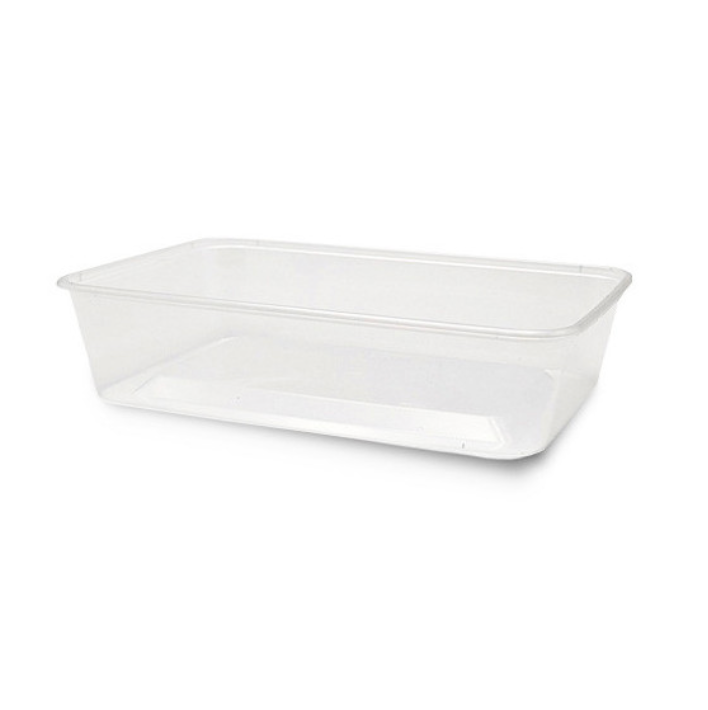 Barquettes injectées 500 ml (x50 pièces) + couvercles