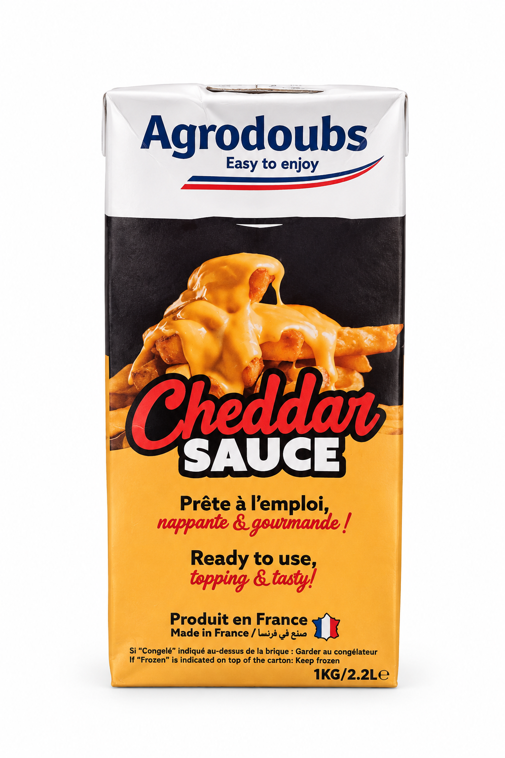 Sauce Cheddar 1L – Agrodoubs