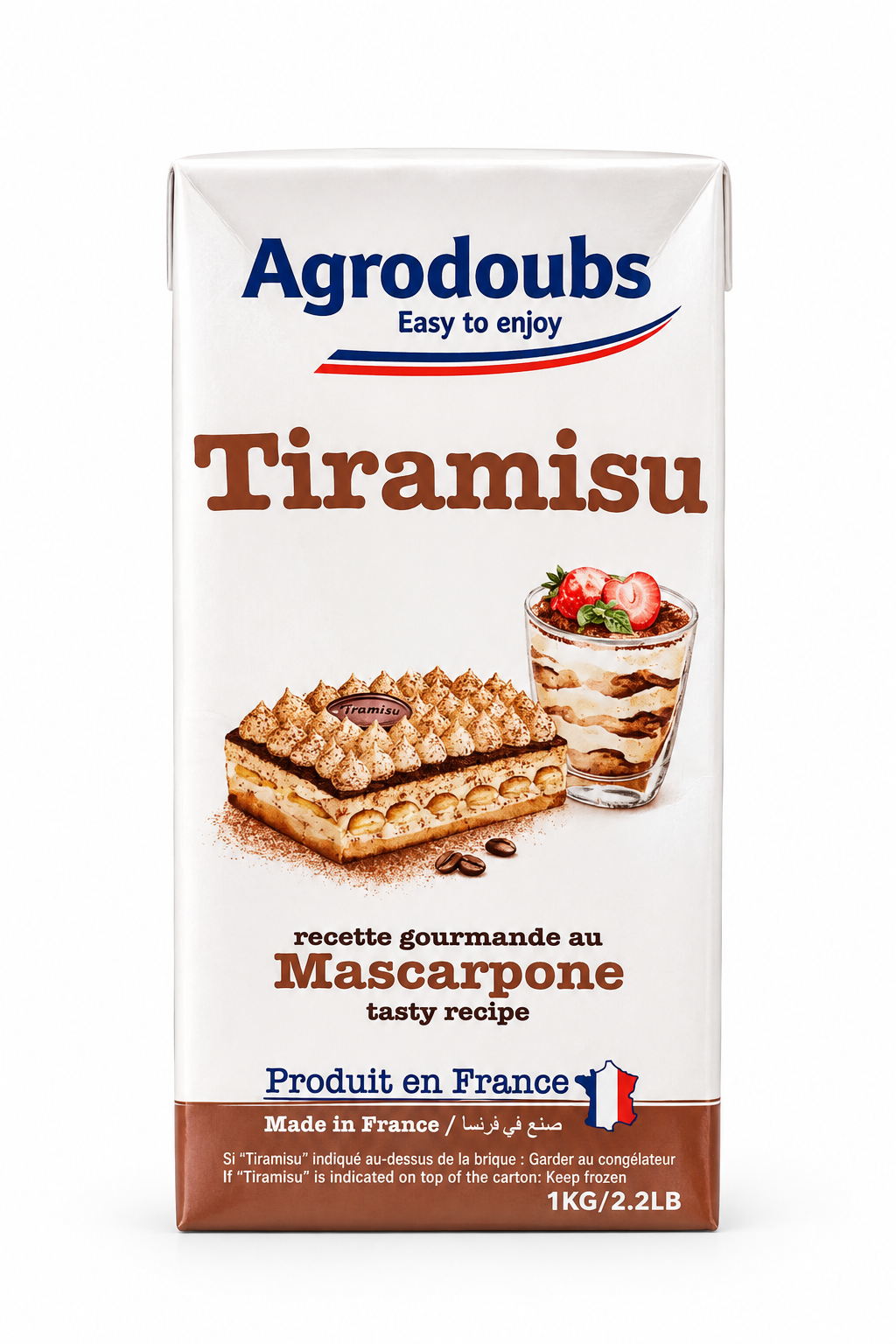 Préparation pour Tiramisu 1L – Agrodoubs