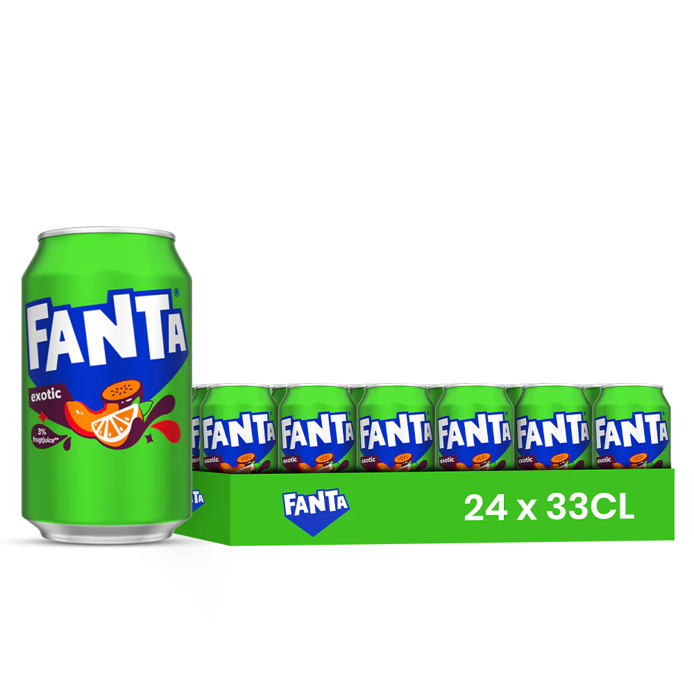 Fanta Exotique 33cl – Pack de 24