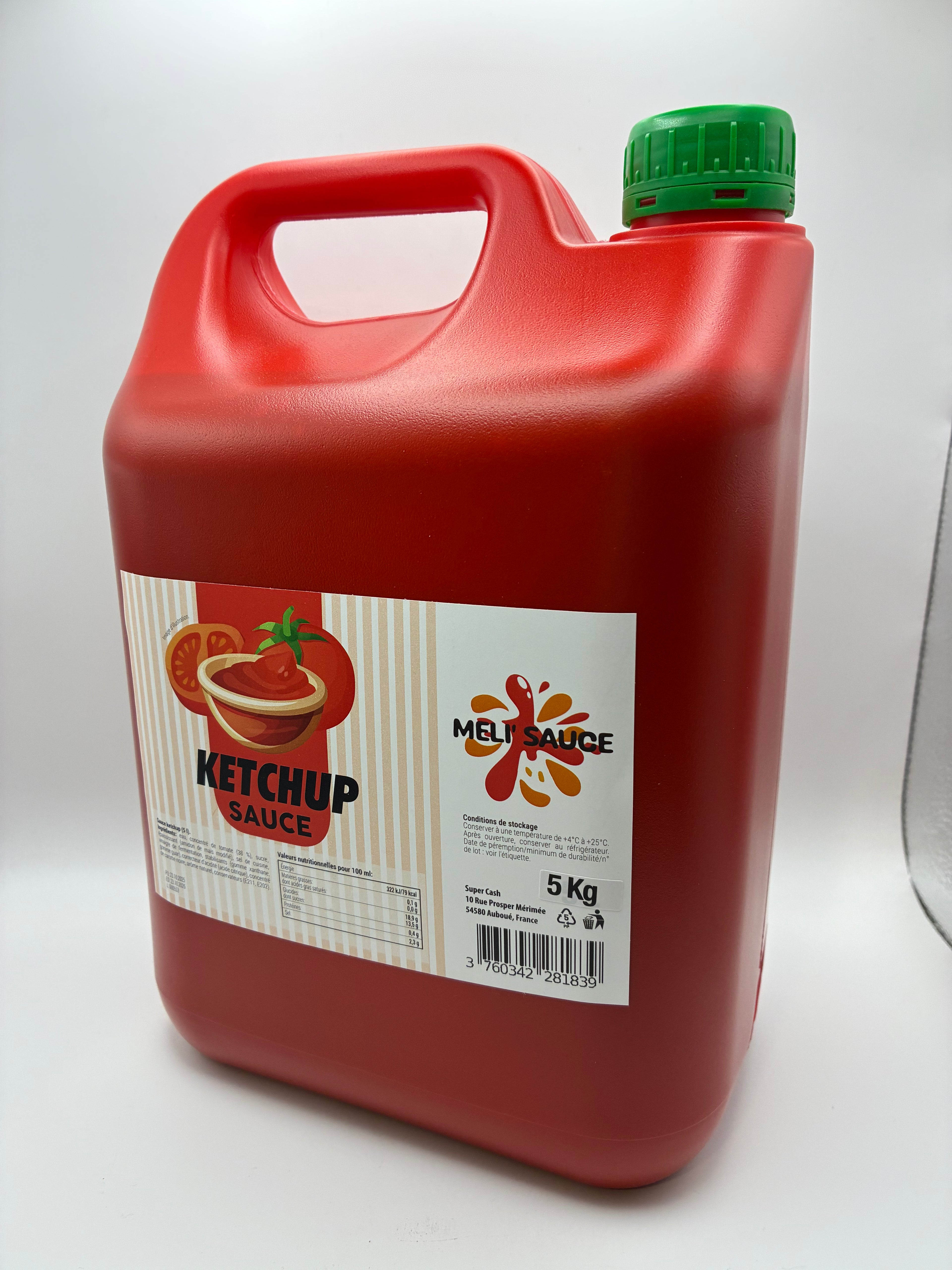 Sauce Ketchup 5 L – Meli’sauce