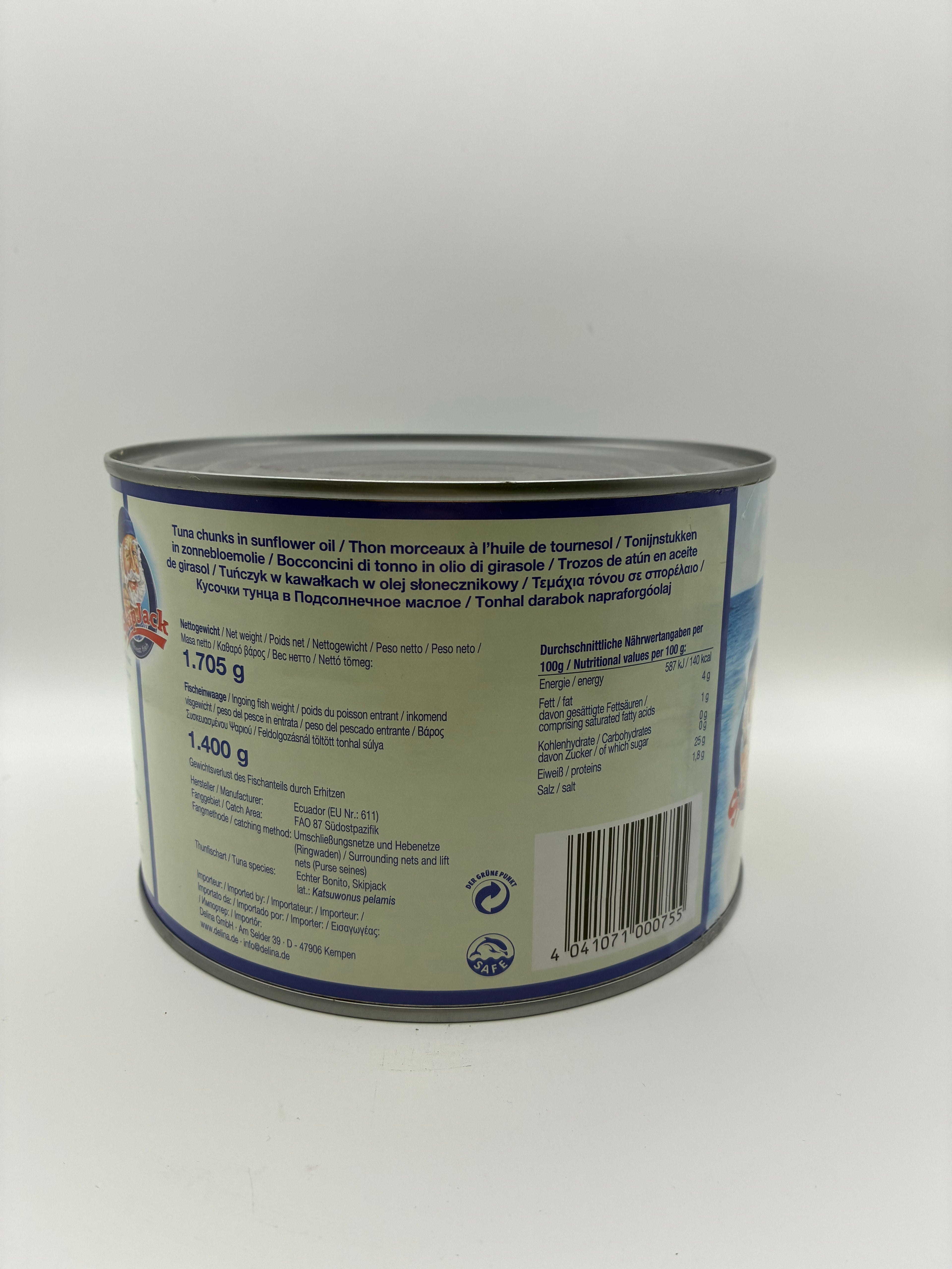 Thon en Morceaux 1,75 kg