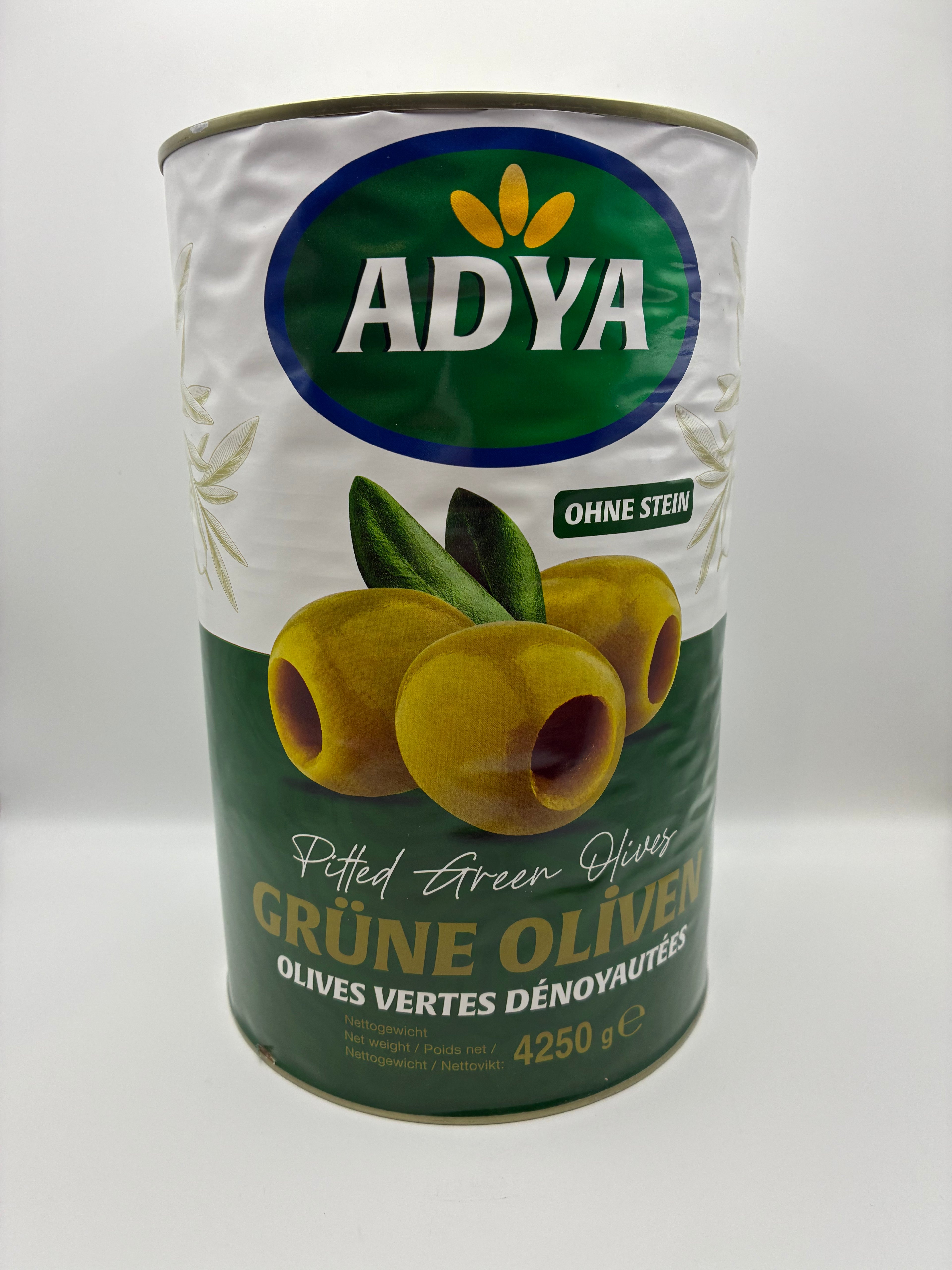 Olives Vertes dénoyauté 4,25 kg – Adiya