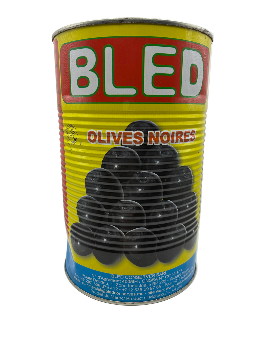 Olives Noires Dénoyautées 4,4 kg – Bled