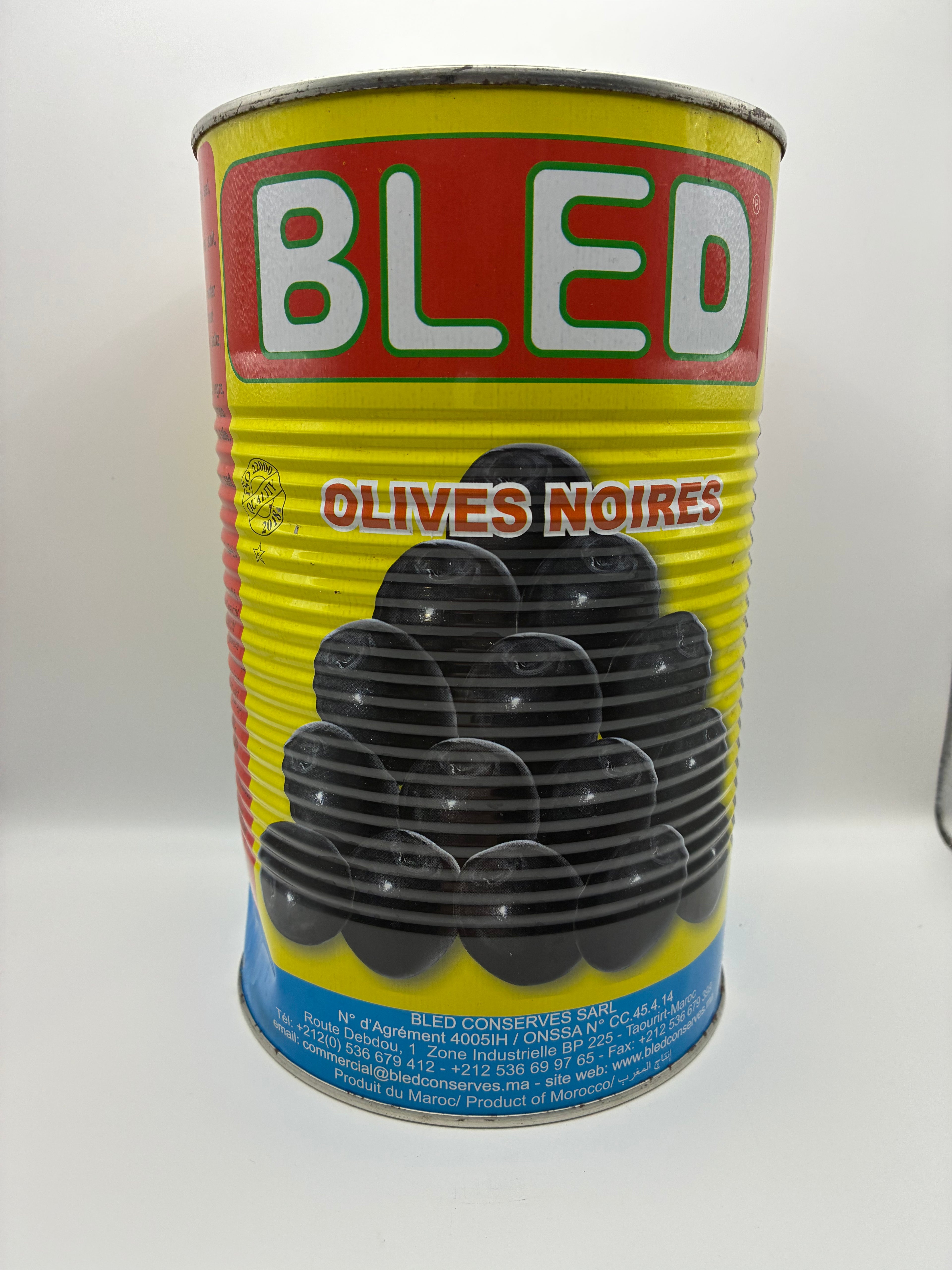 Olives Noires Dénoyautées 4,4 kg – Bled