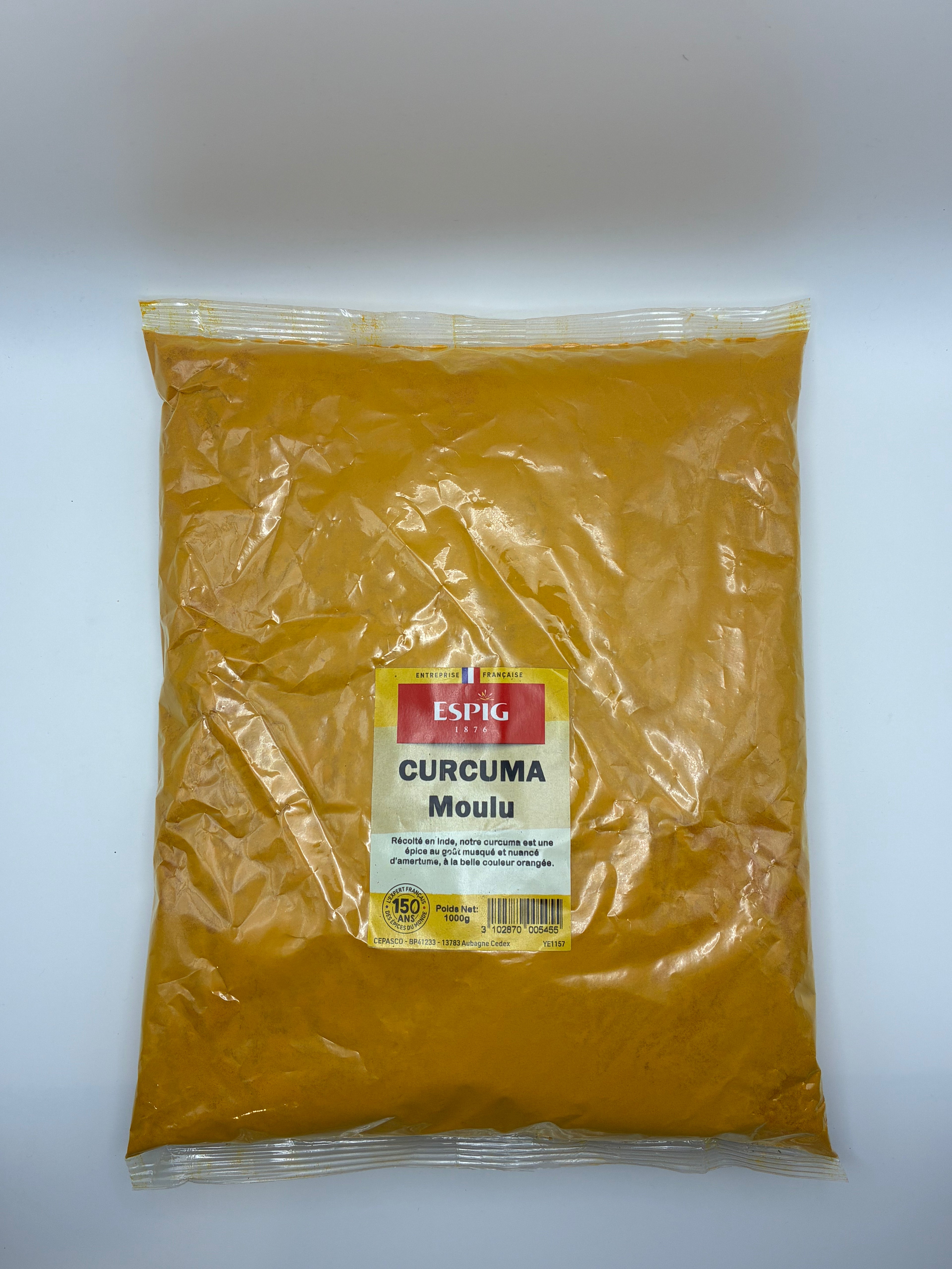 Curcuma Moulu 1 kg – ESPIG