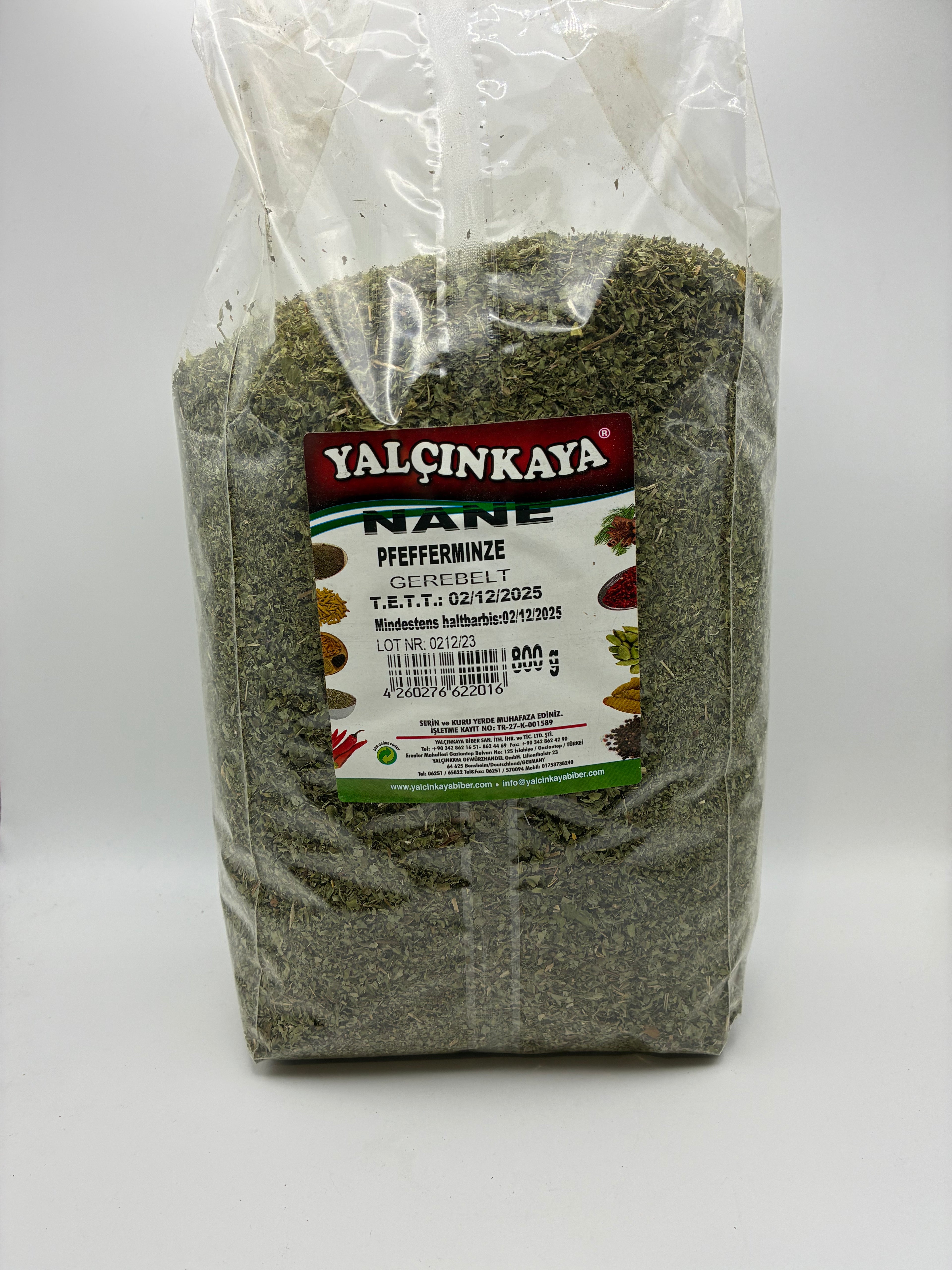 Menthe Poivrée (Pfefferminze) 800g