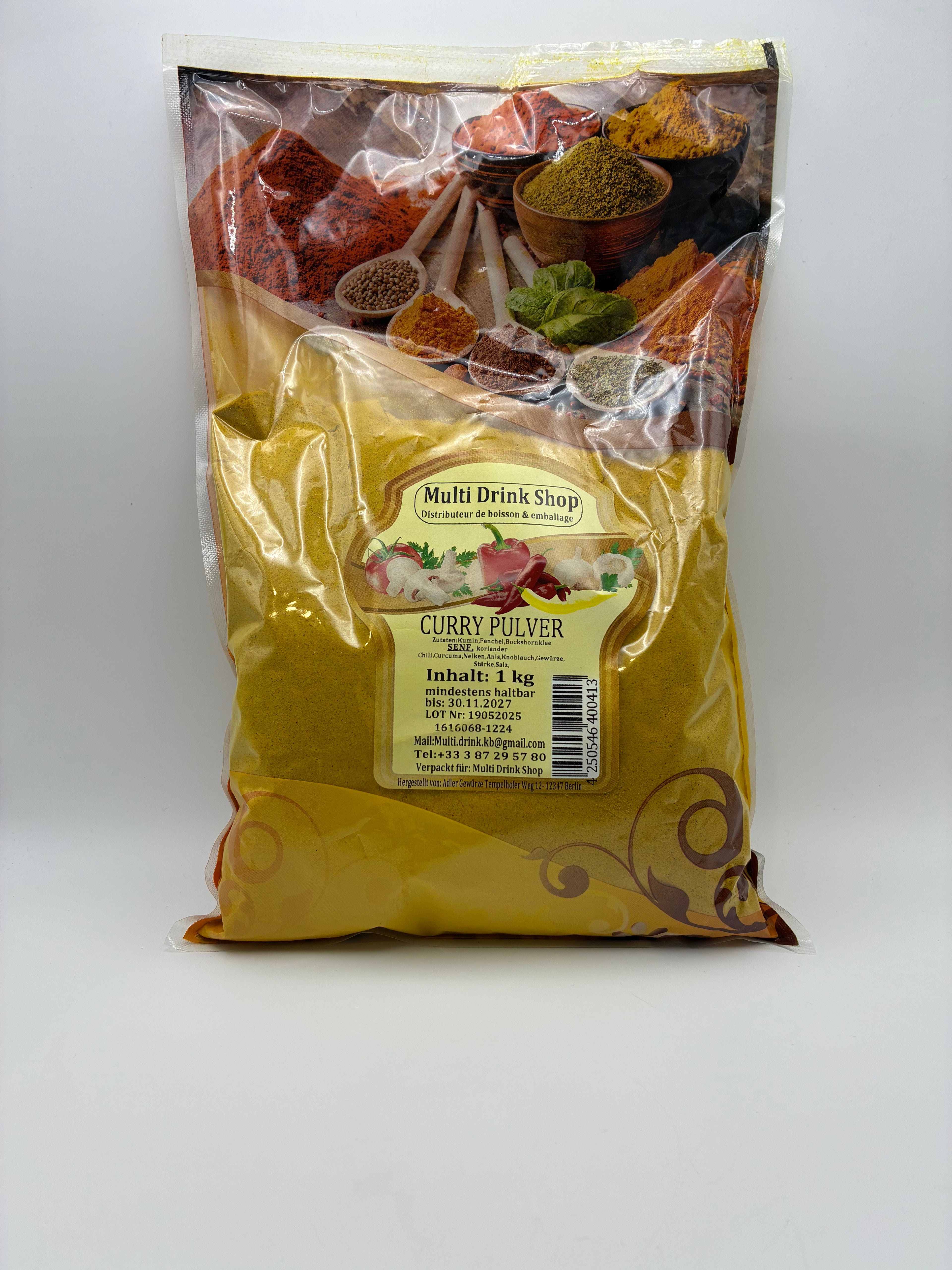 Curry Indien 1kg – Multi Drink Shop
