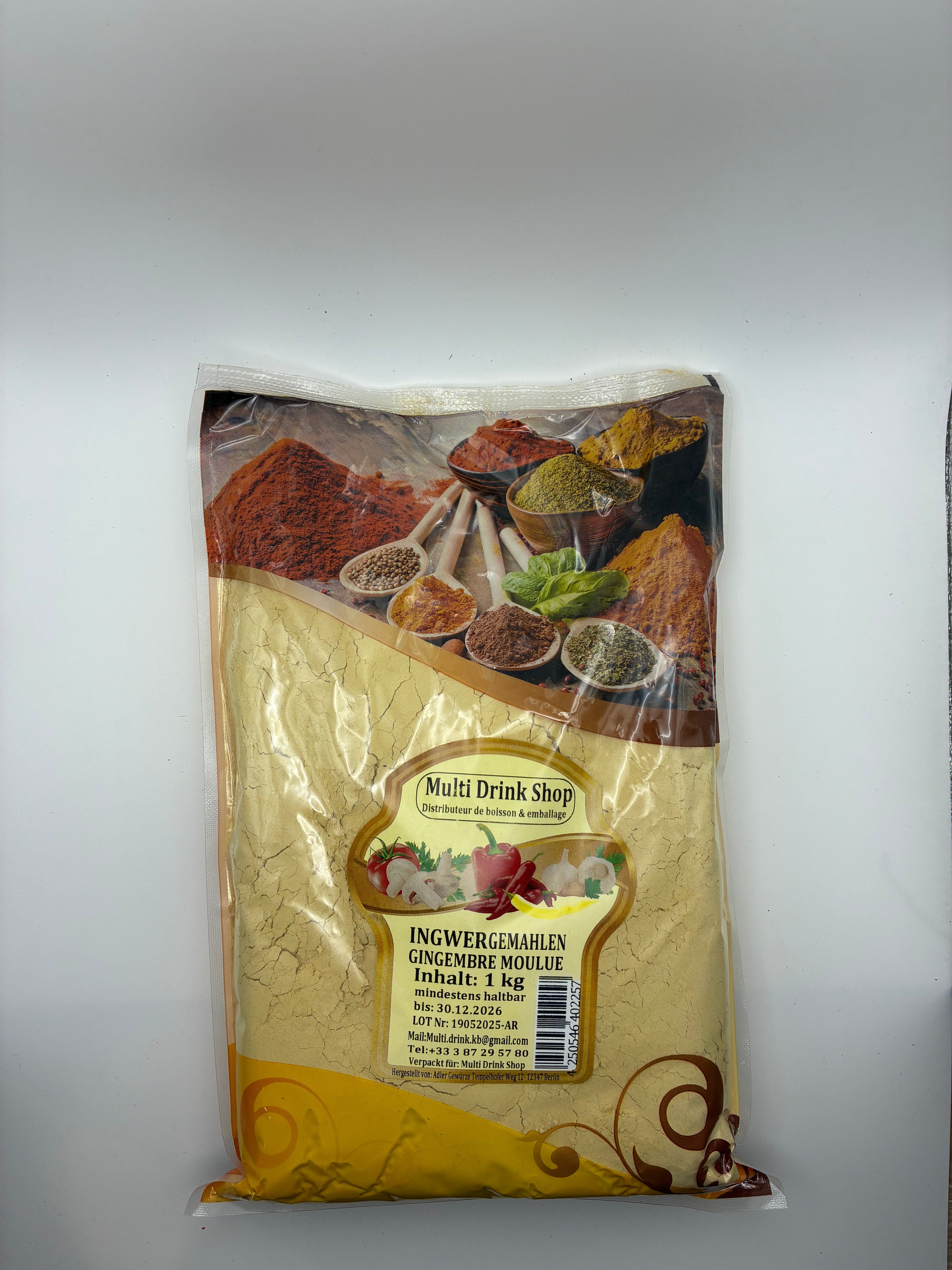 Gingembre Moulu 1kg – Multi Drink Shop