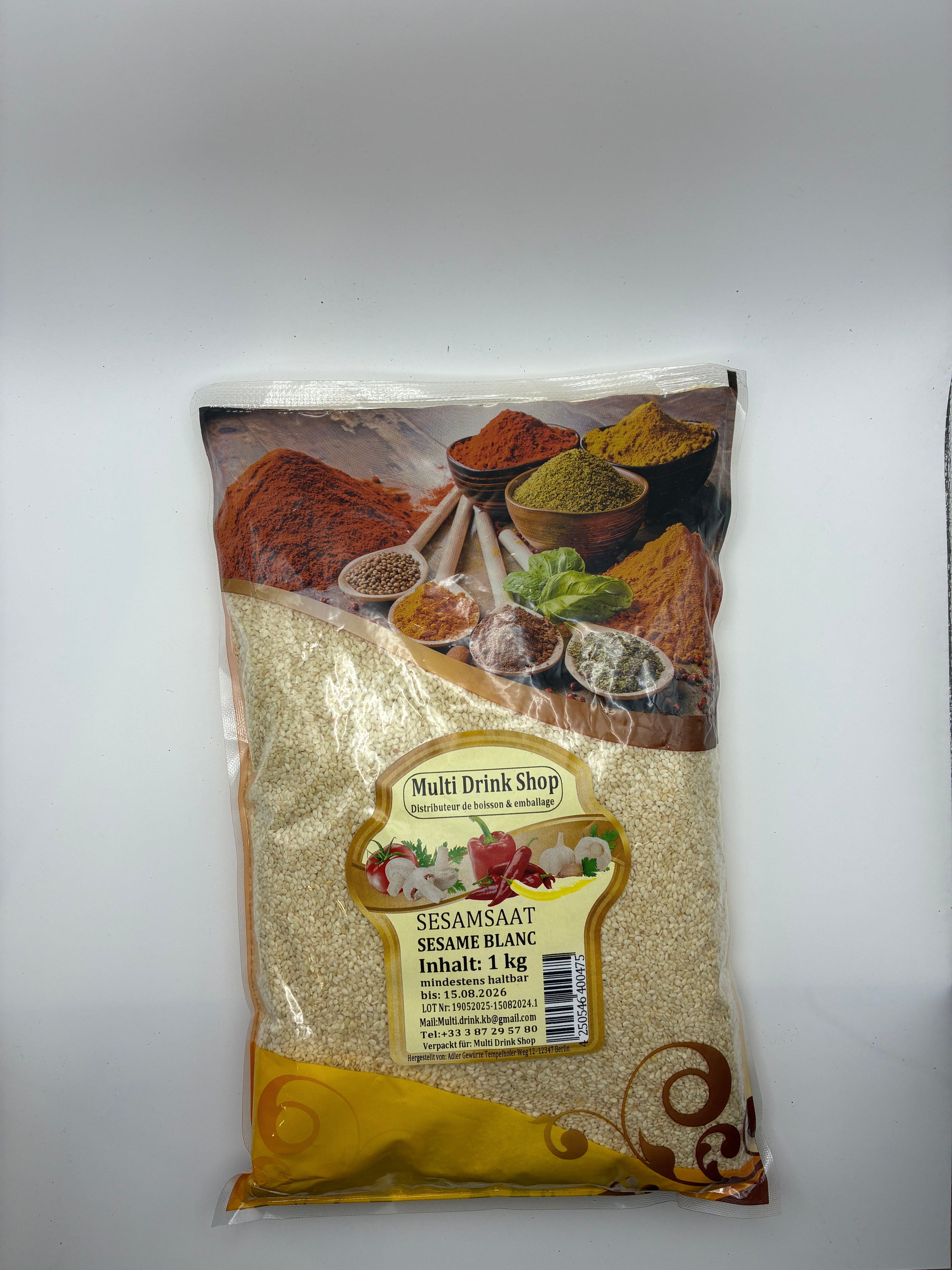 Graines de Sésame 1kg – Multi Drink Shop