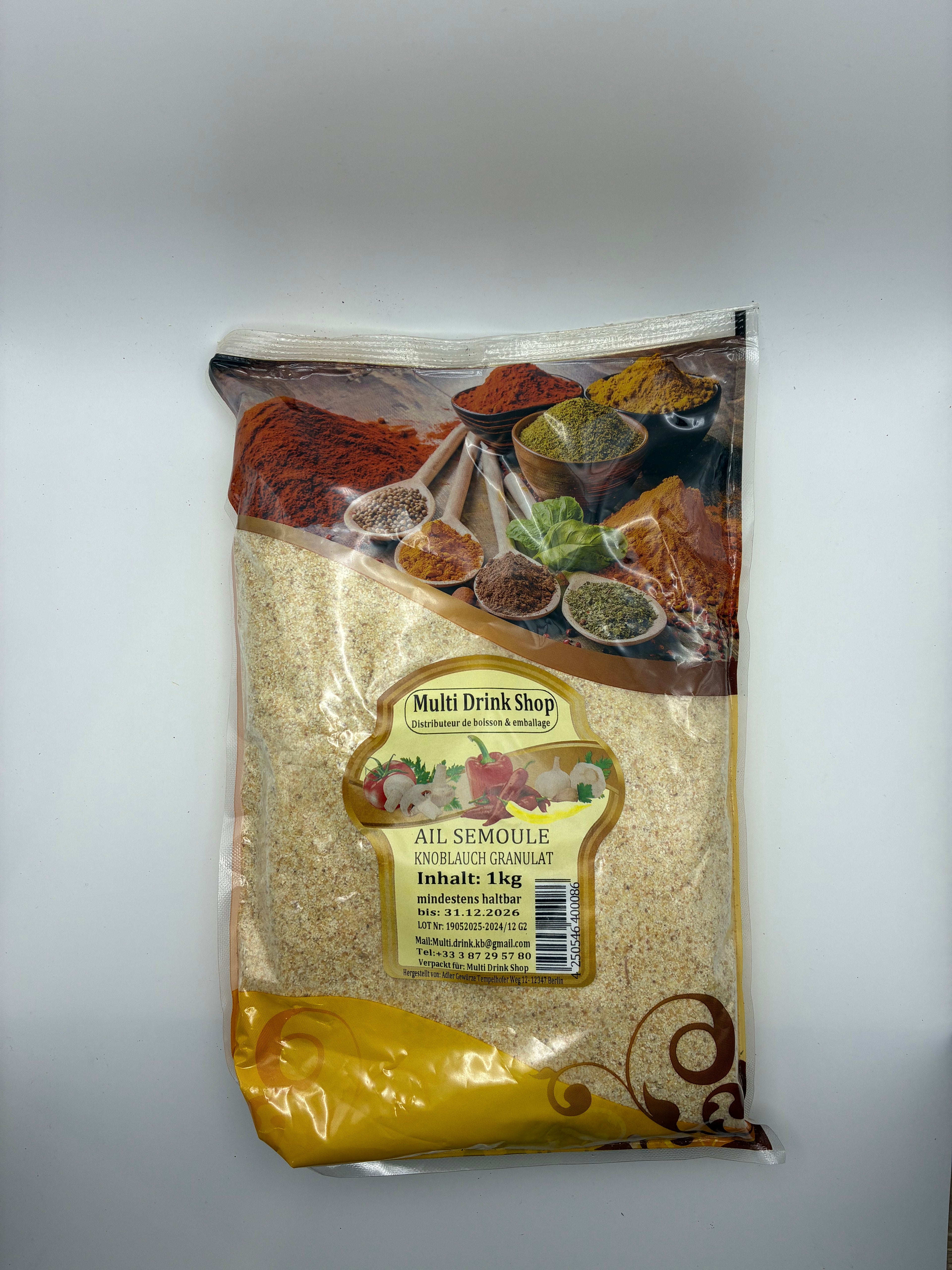 Ail Granulé 1kg – Multi Drink Shop