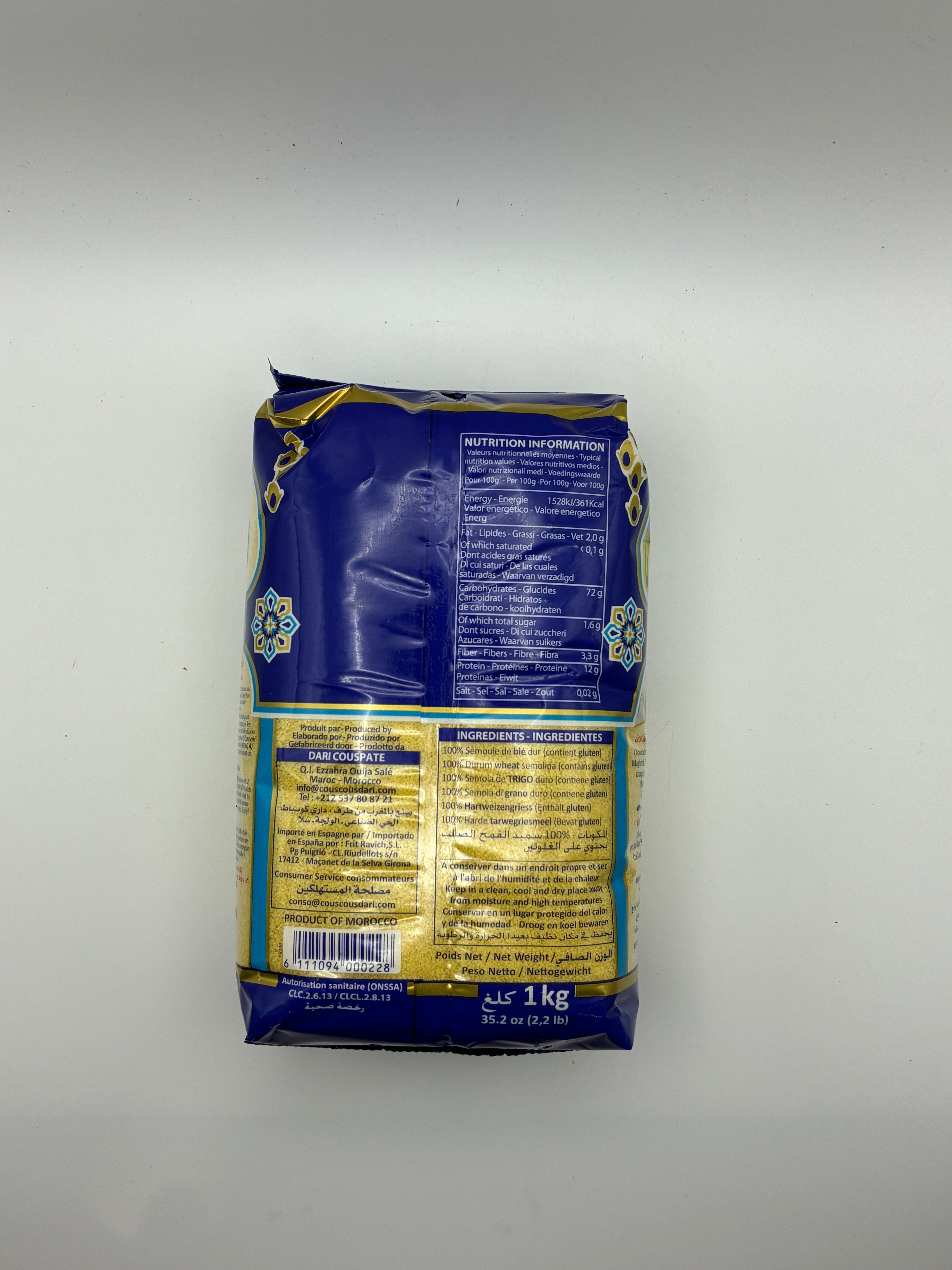 Couscous Fin 1kg – DARI