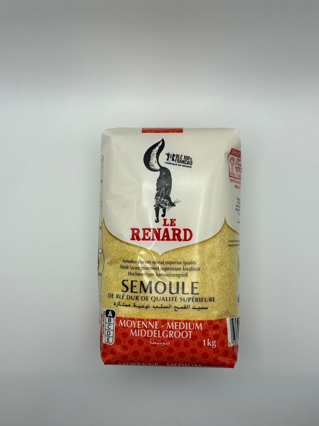 Semoule Moyenne 1kg – Le Renard
