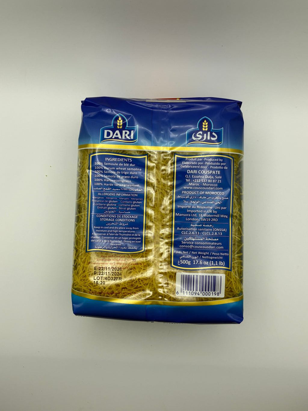 Cheveux d’Ange 500g – DARI