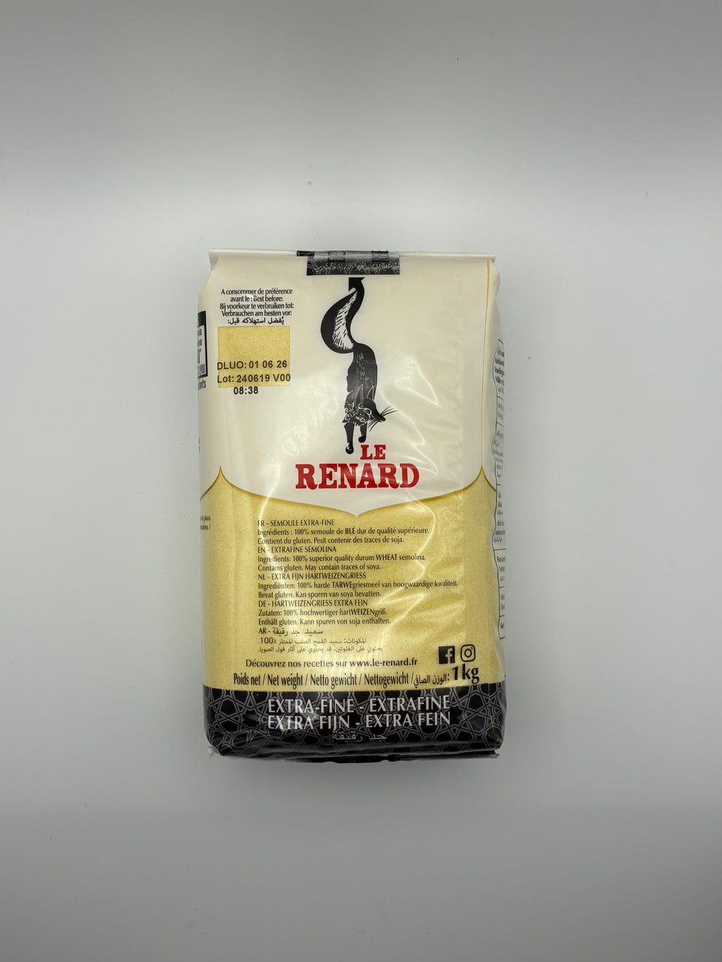 Semoule Extra-Fine 1kg – Le Renard