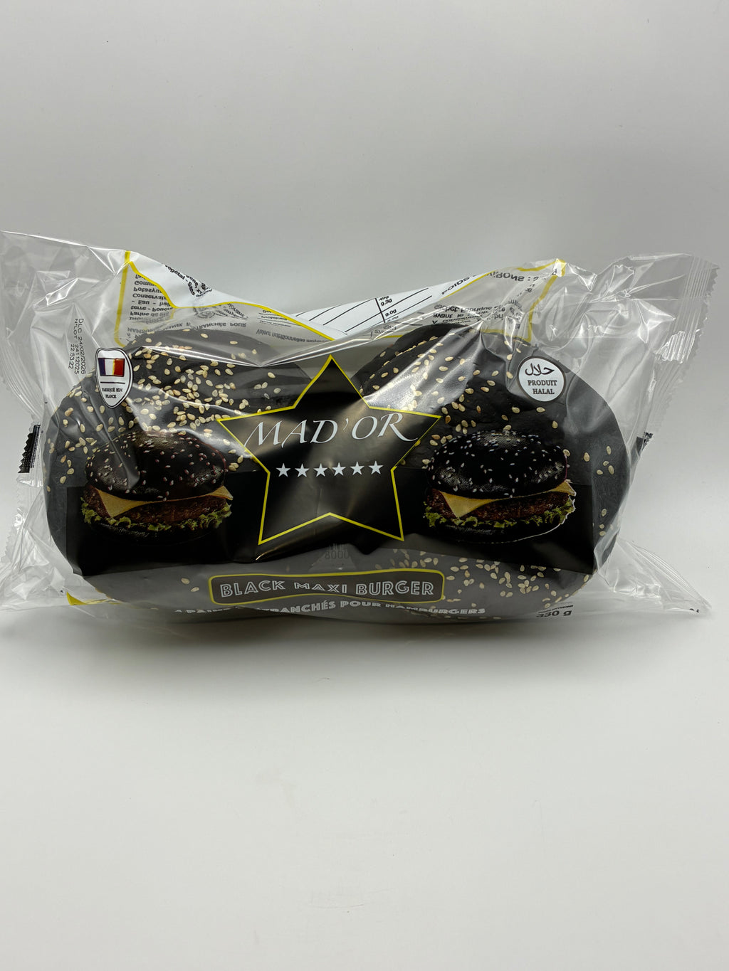 Pain Burger Black 4 Pains 330g – Mad’or