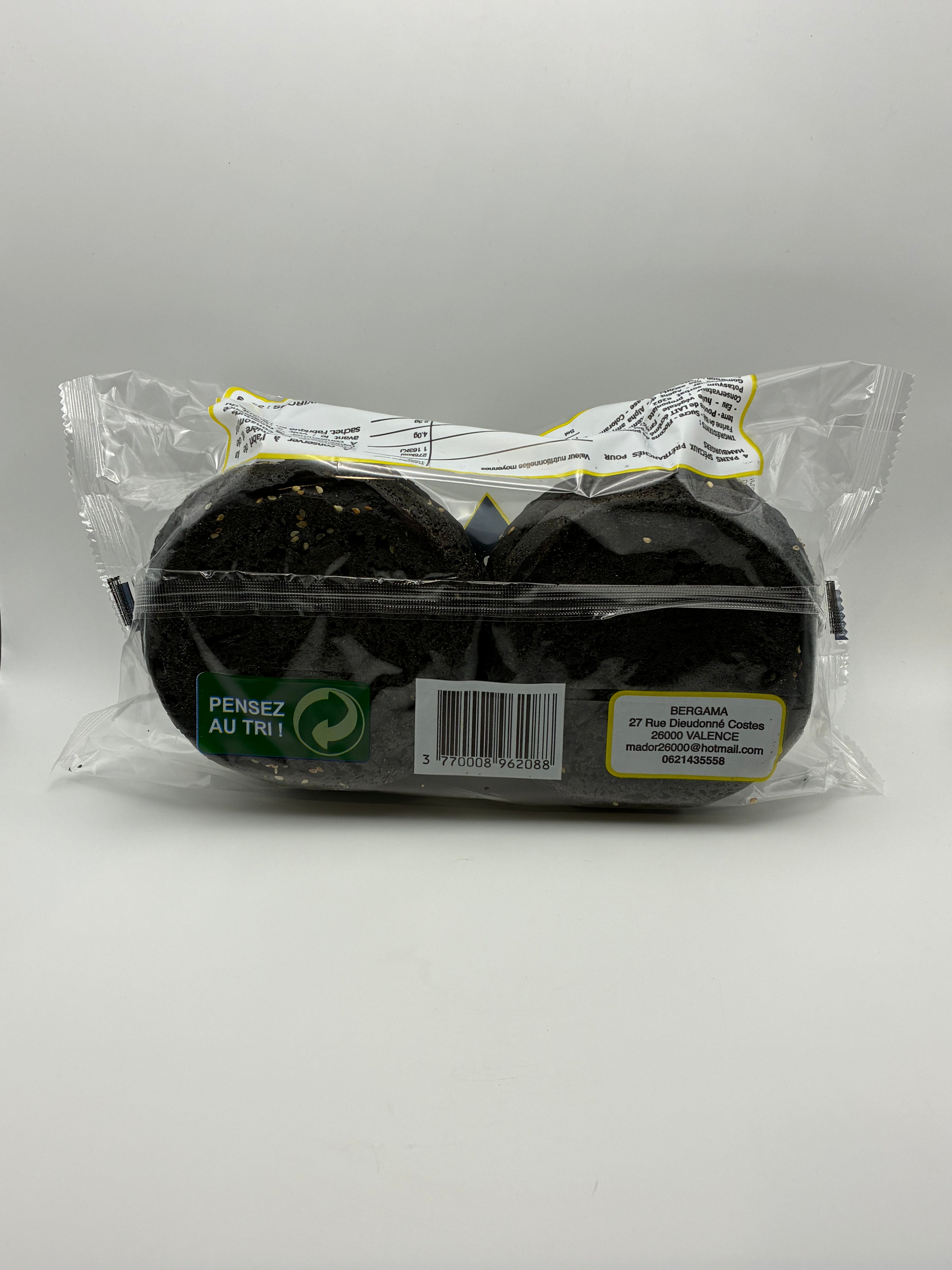 Pain Burger Black 4 Pains 330g – Mad’or