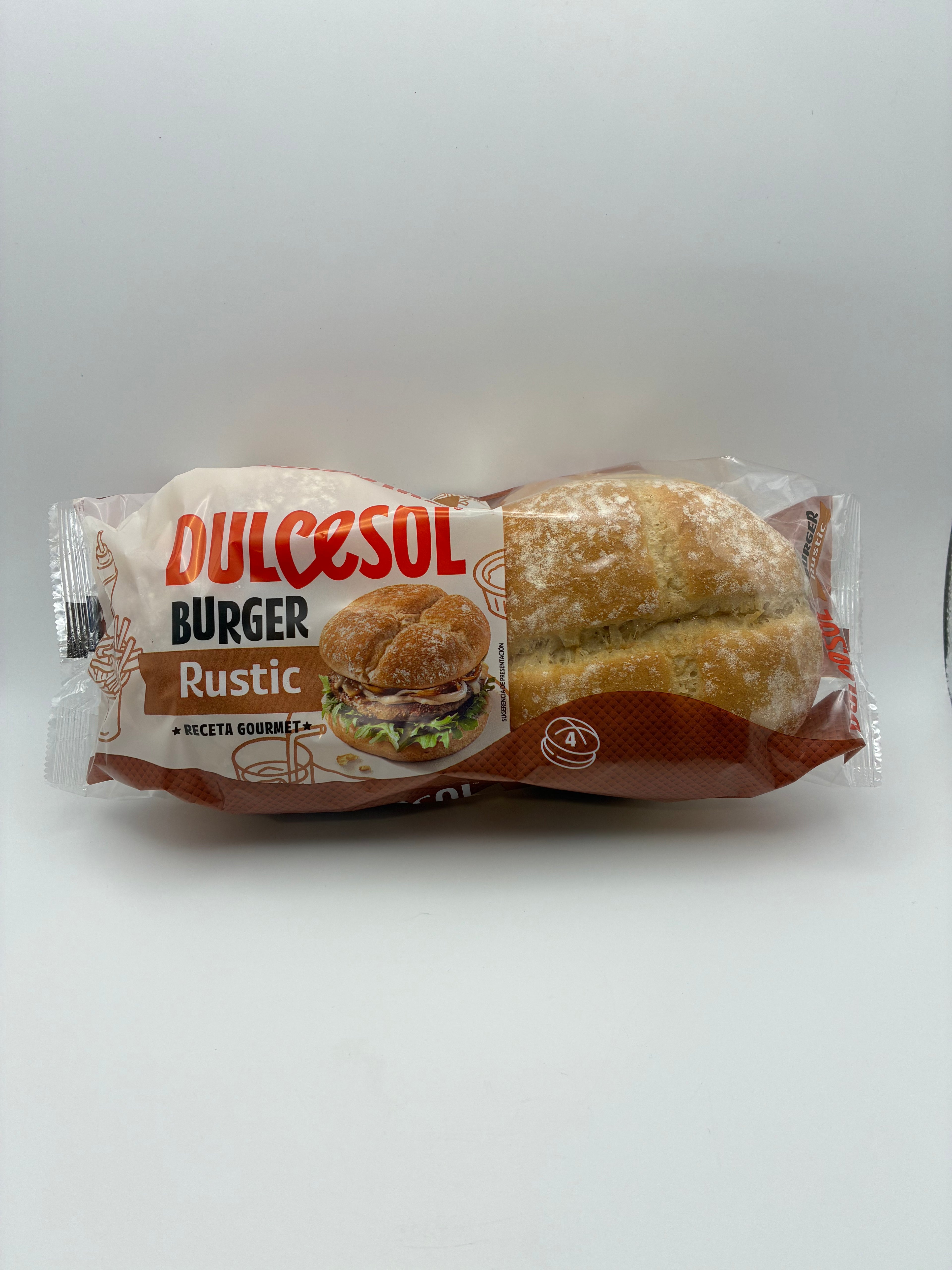 Pain Burger Géant 4 Pains 330g – Mad’or