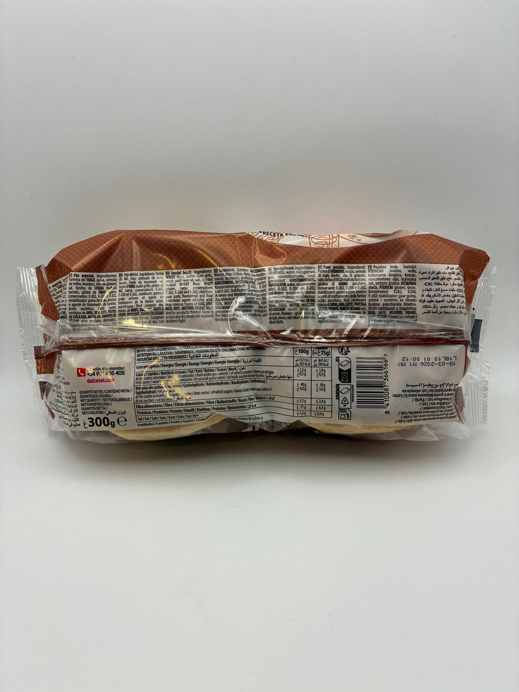 Pain Burger Géant 4 Pains 330g – Mad’or