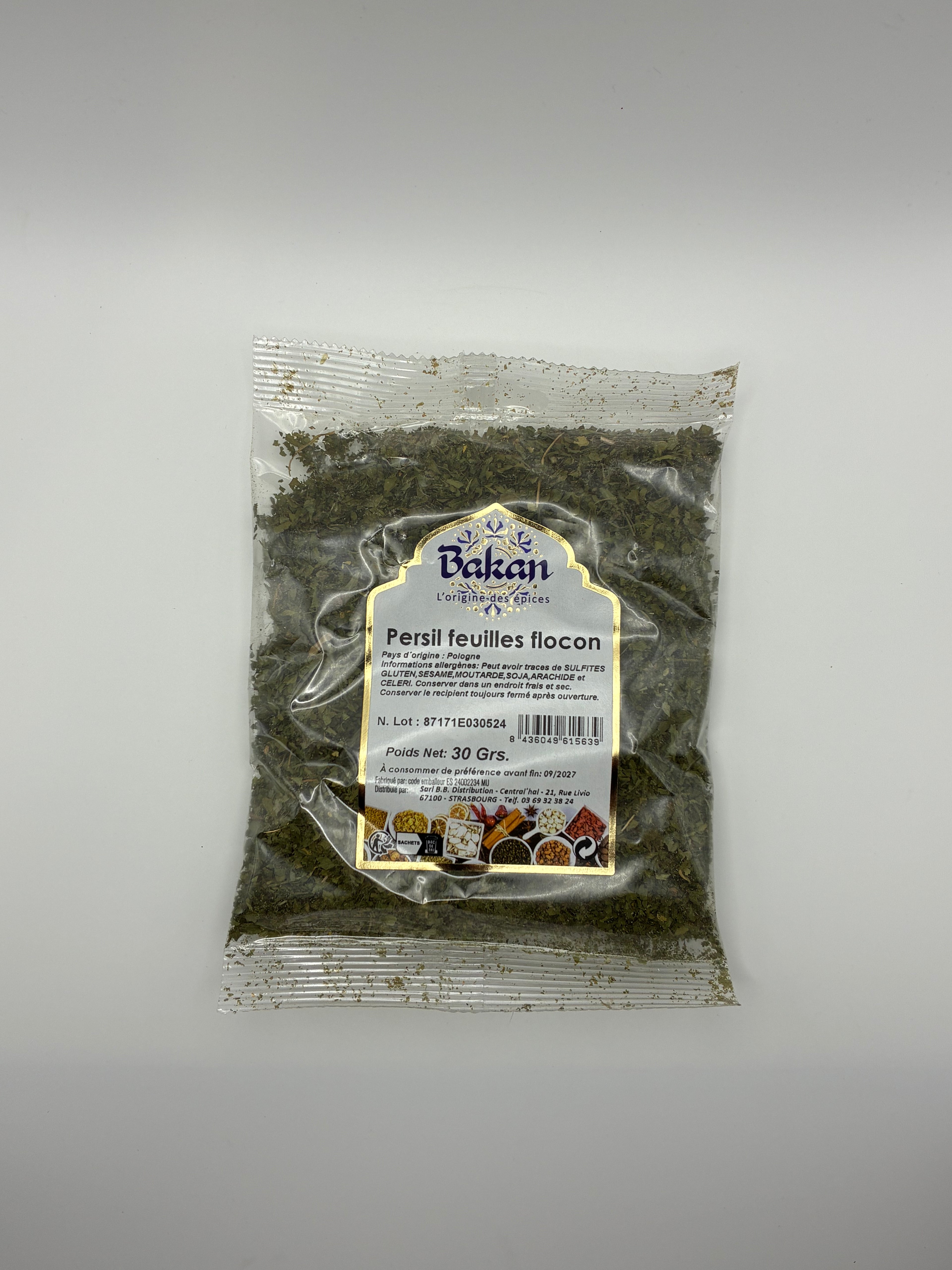 Persil Feuille Flocon 100g