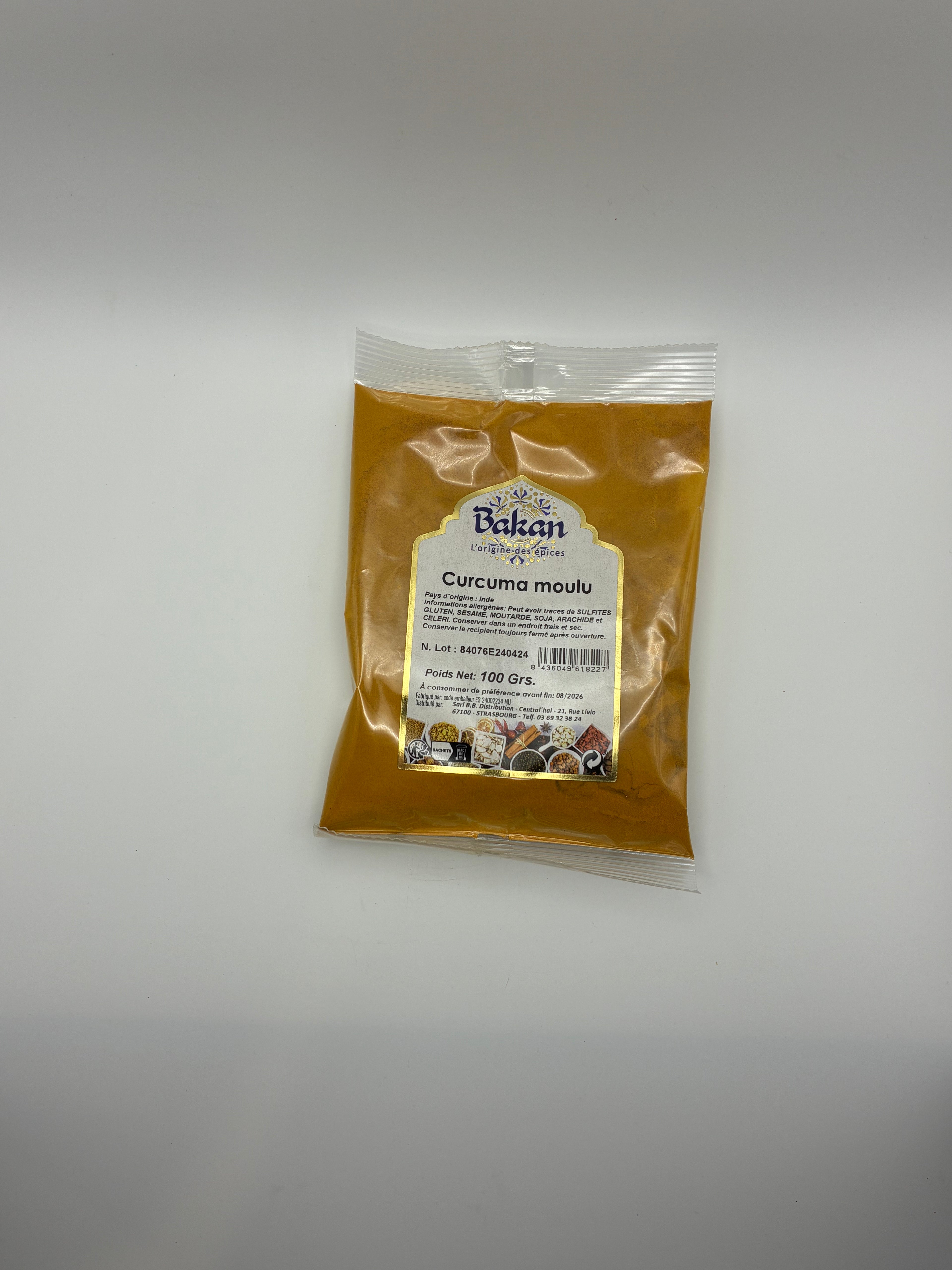 Curcuma Moulu 100g