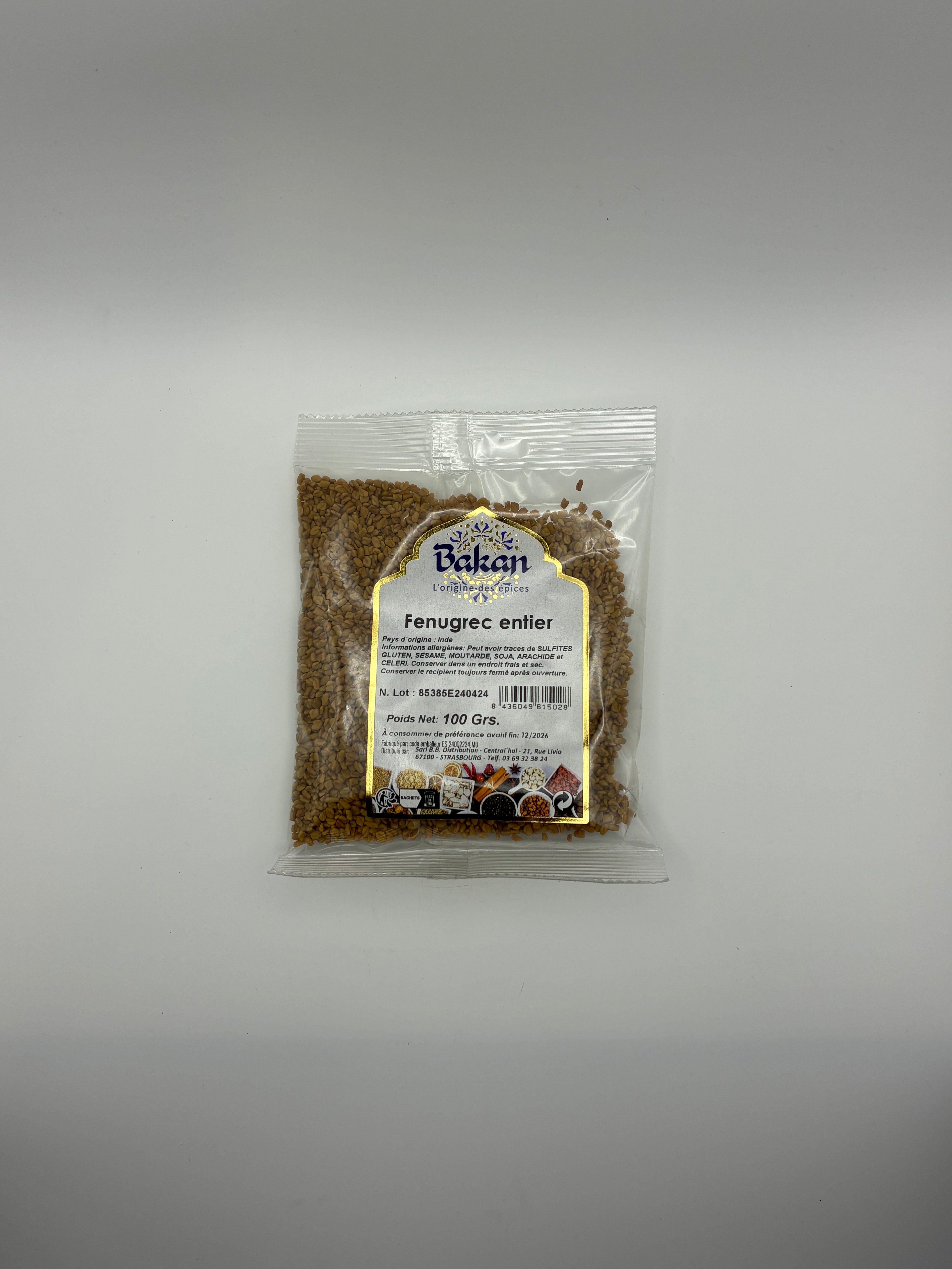 Fenugrec Entier 100g