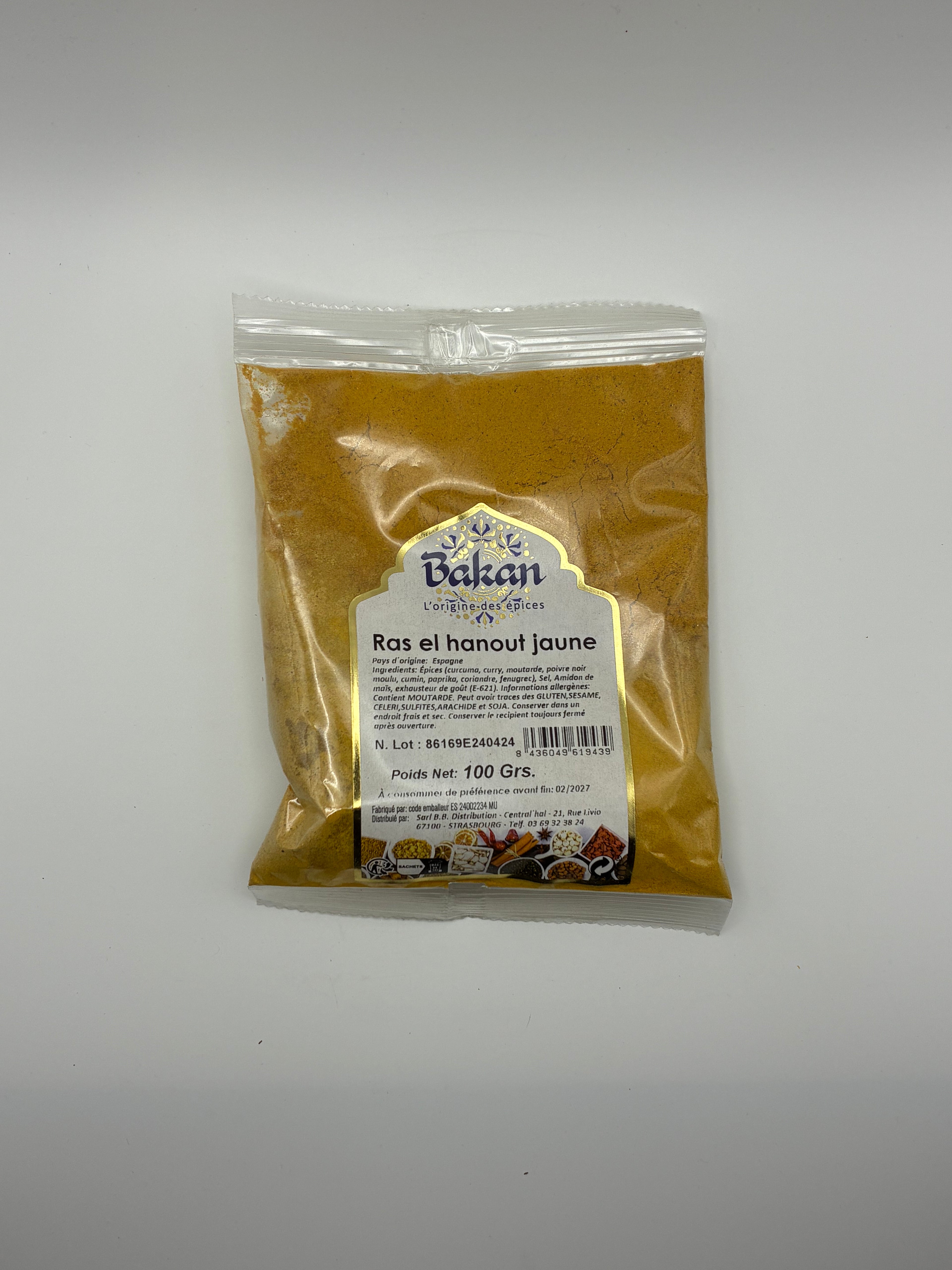 Ras El Hanout Jaune 100g