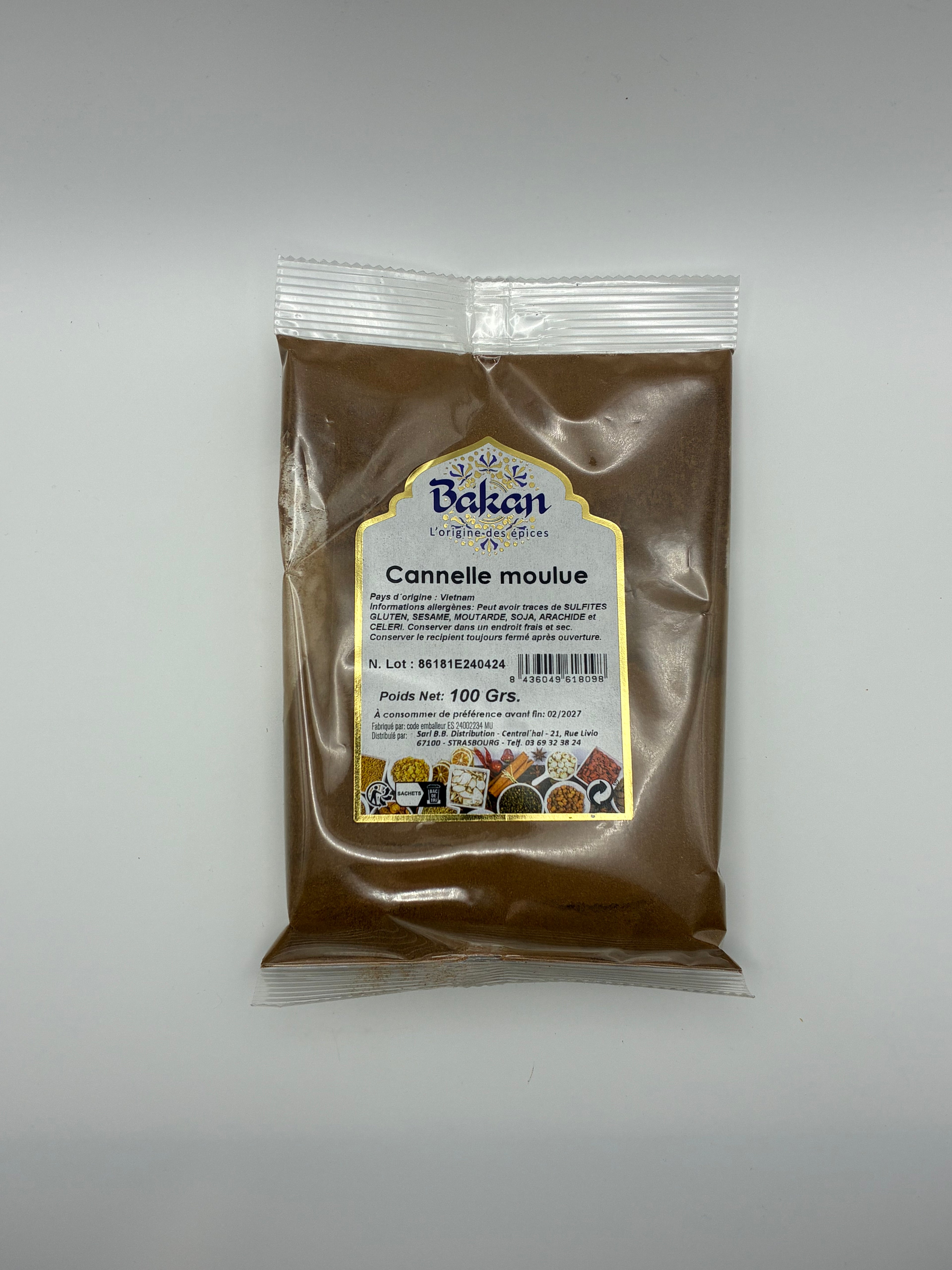 Cannelle Moulue 100g