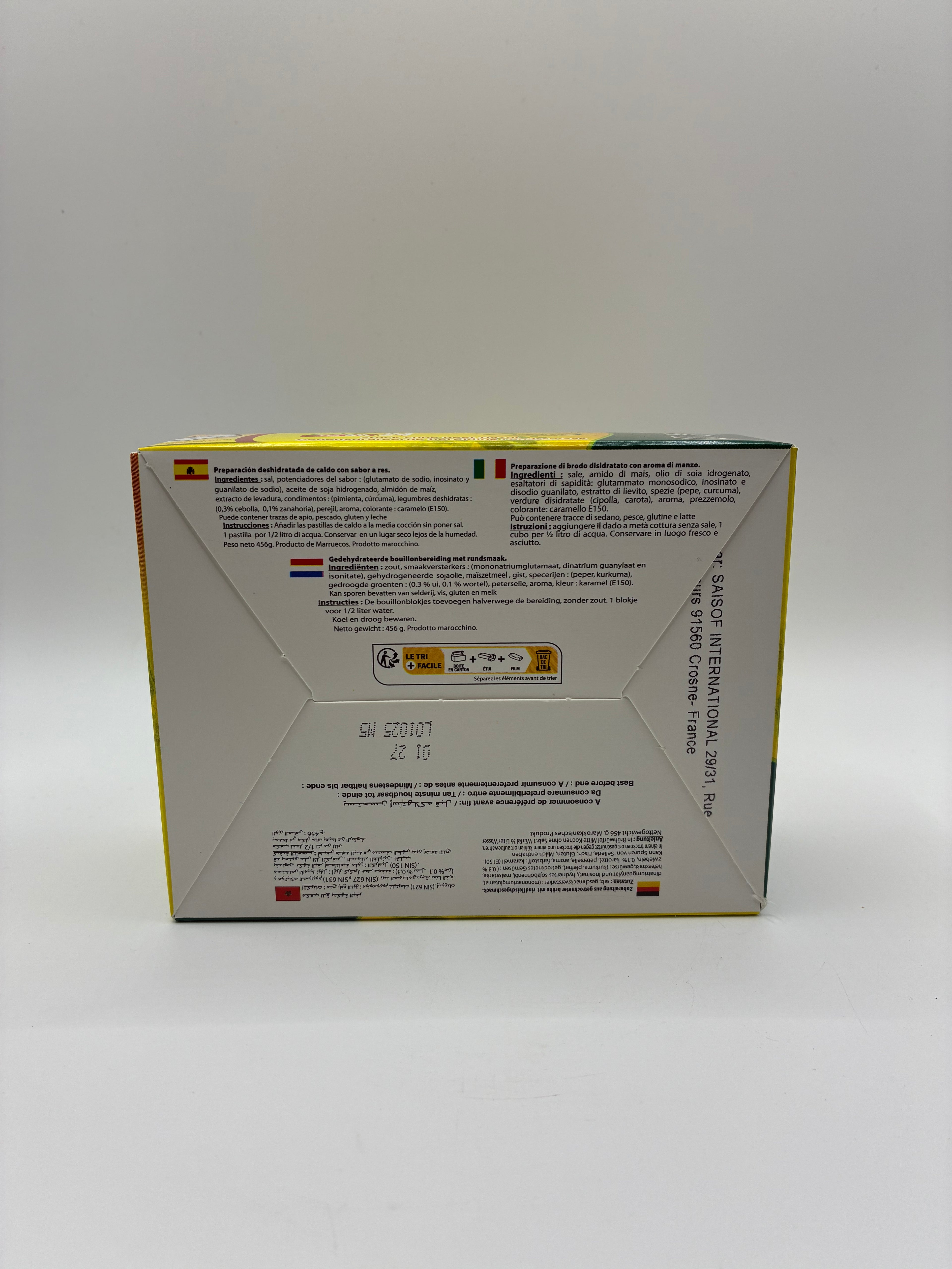 Bouillon de Bœuf 456g – Idéal