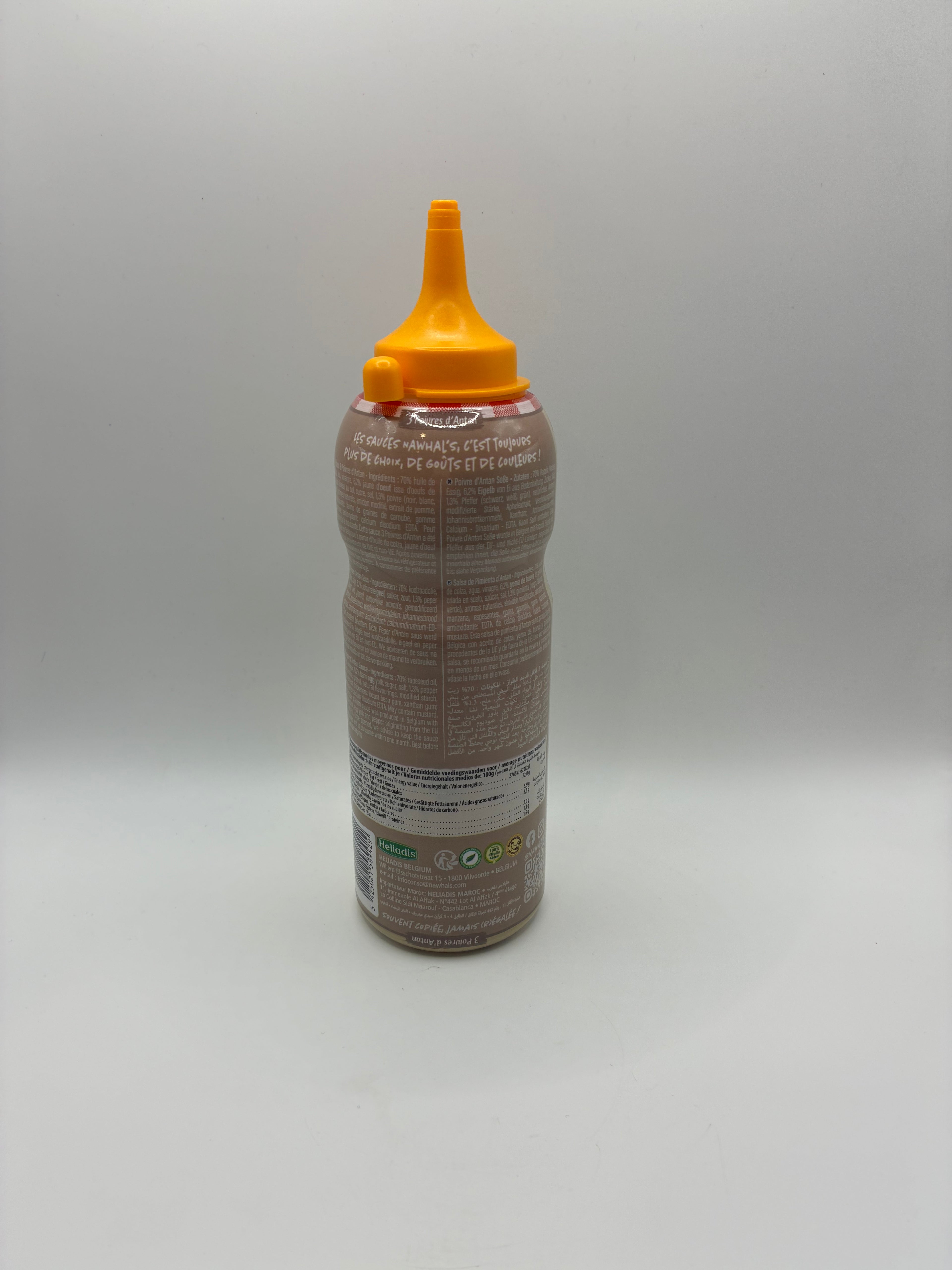 Sauce 3 poivres Nawhal’s 500ml