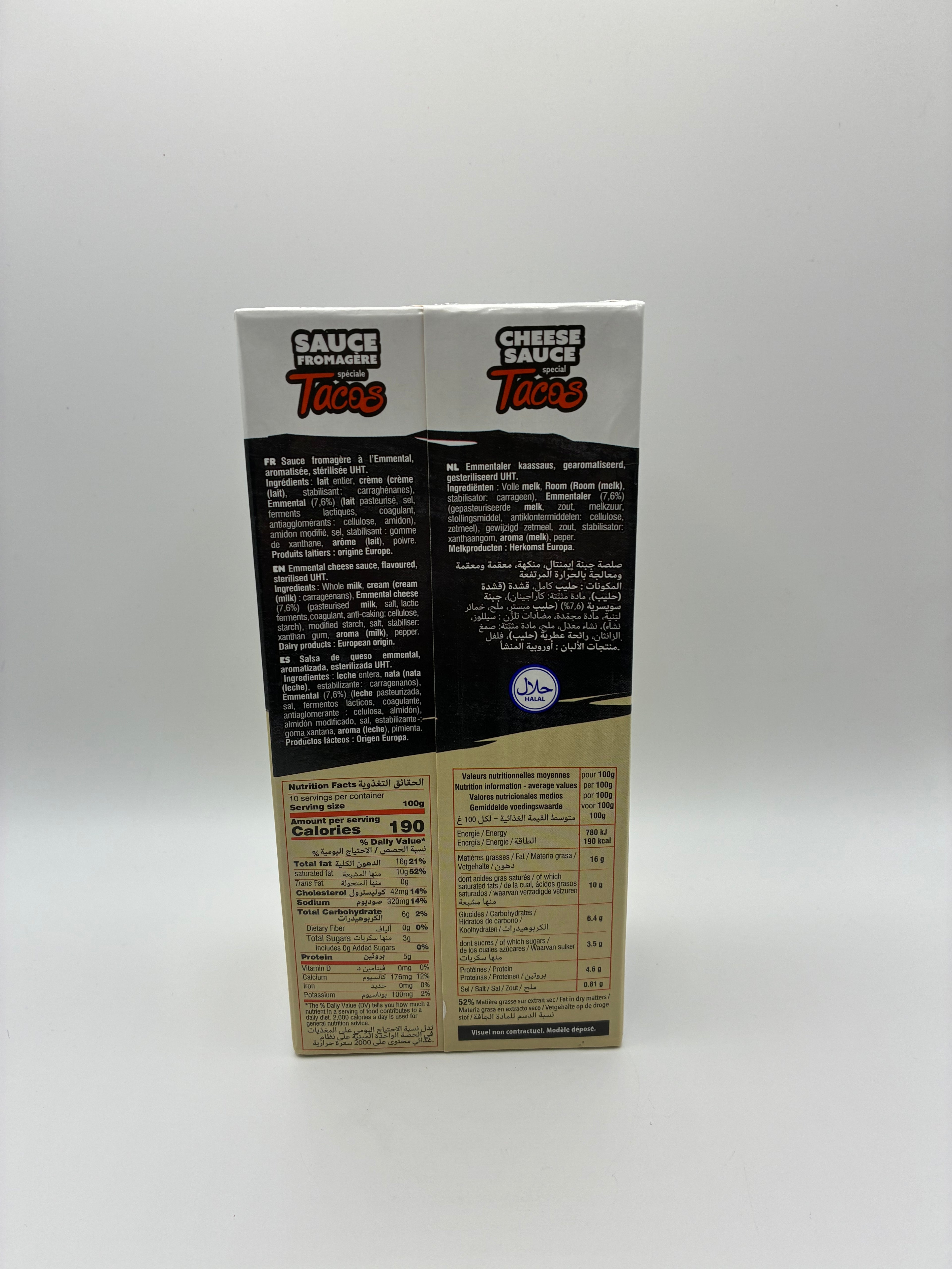 Sauce Fromagère Tacos 1L – Agrodoubs