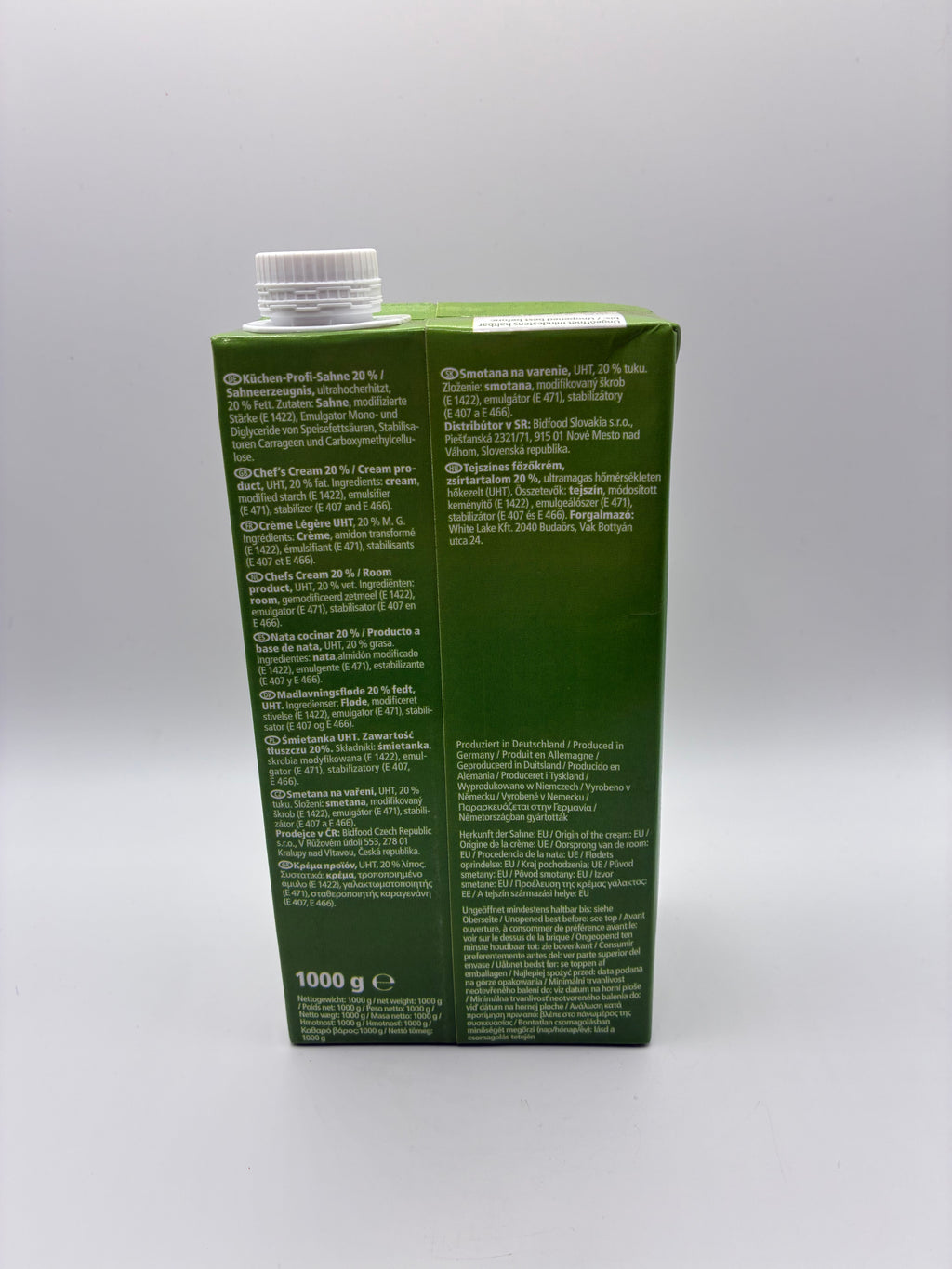 Crème Légère 20% MG 1L – Frischli