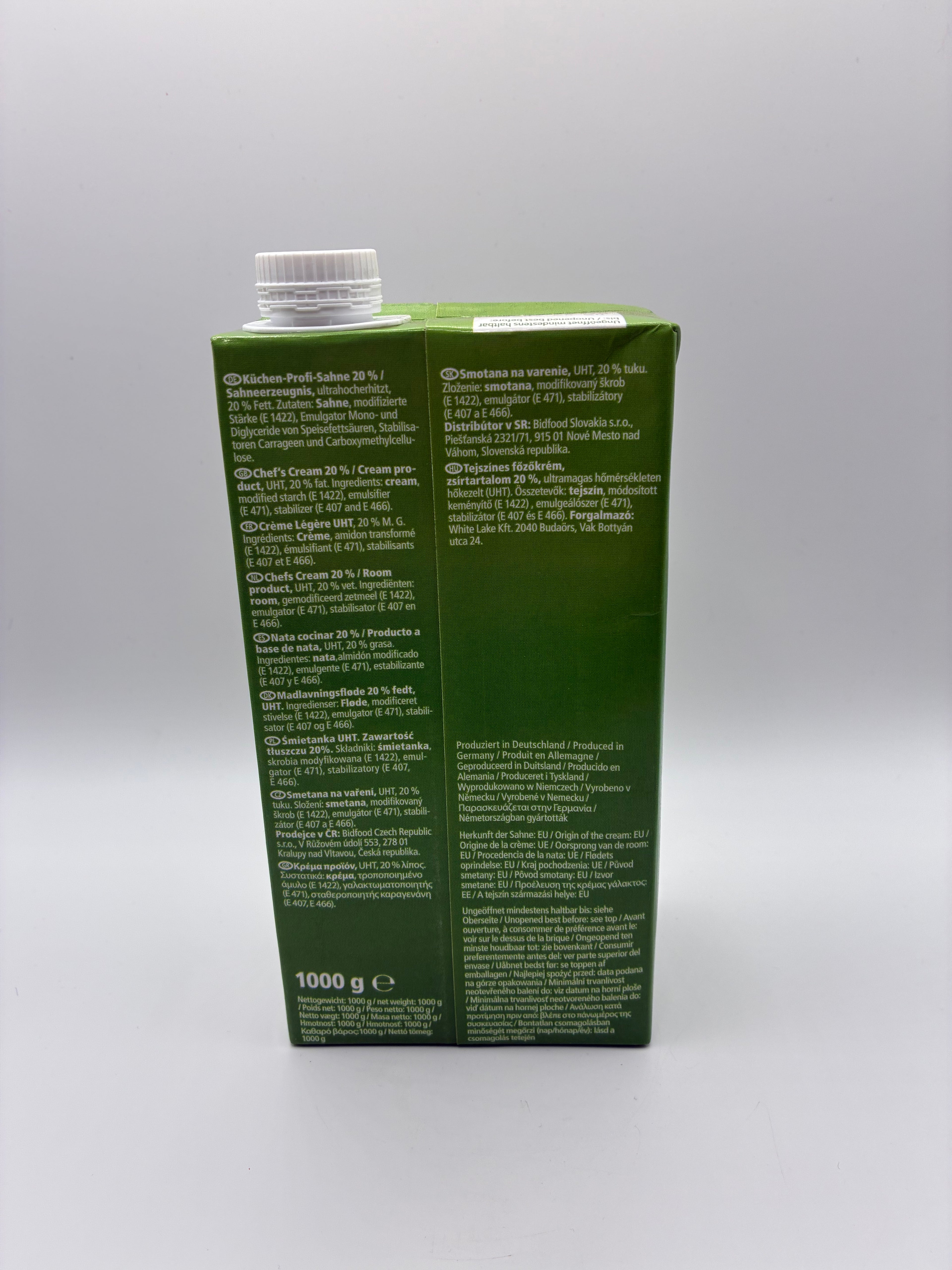 Crème Légère 20% MG 1L – Frischli