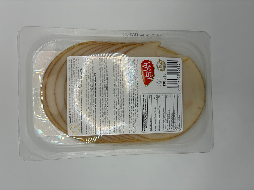 Roulade de Poulet Halal 130g – Chatar