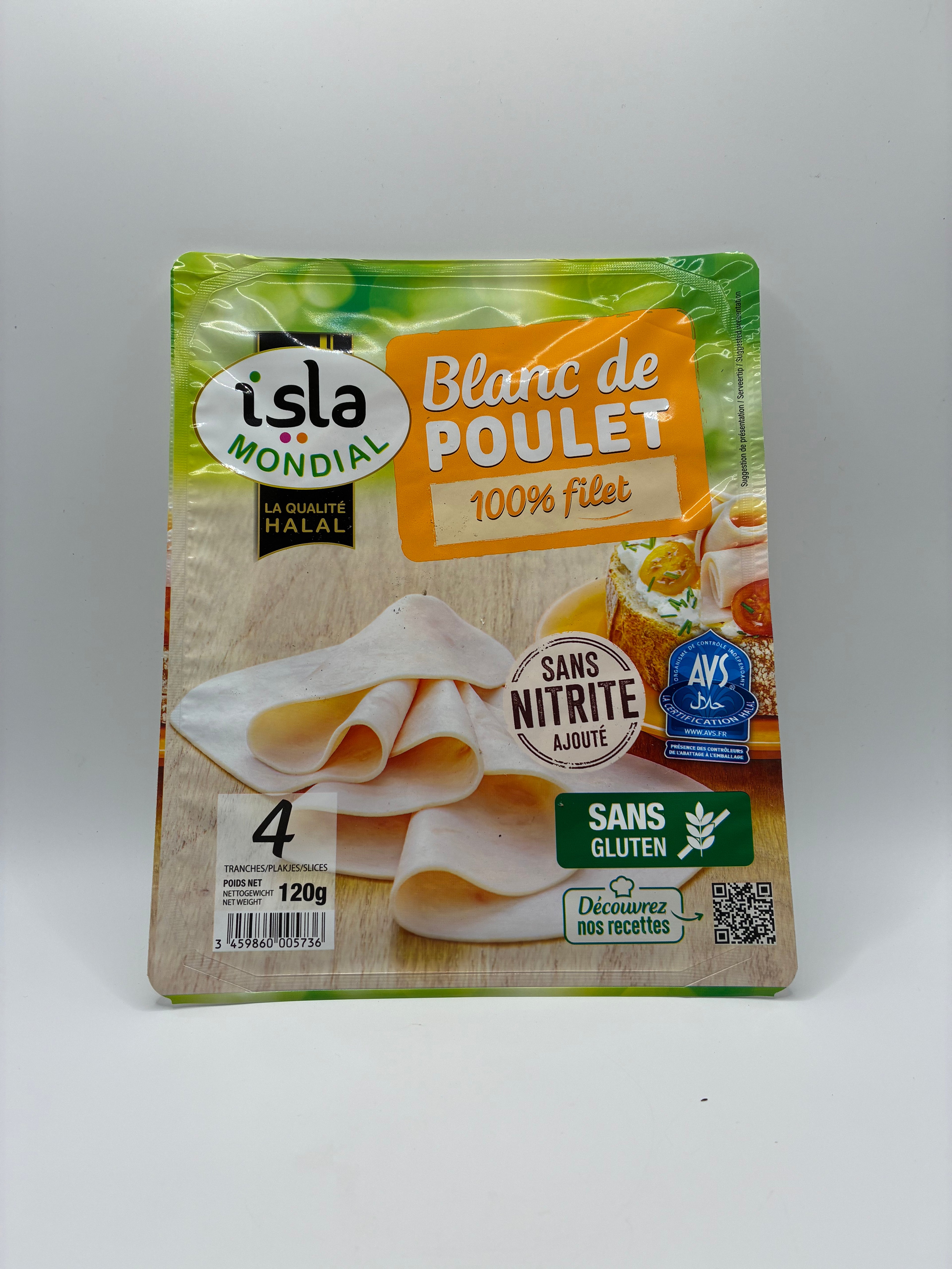 Blanc de Poulet 120g – Isla Mondial