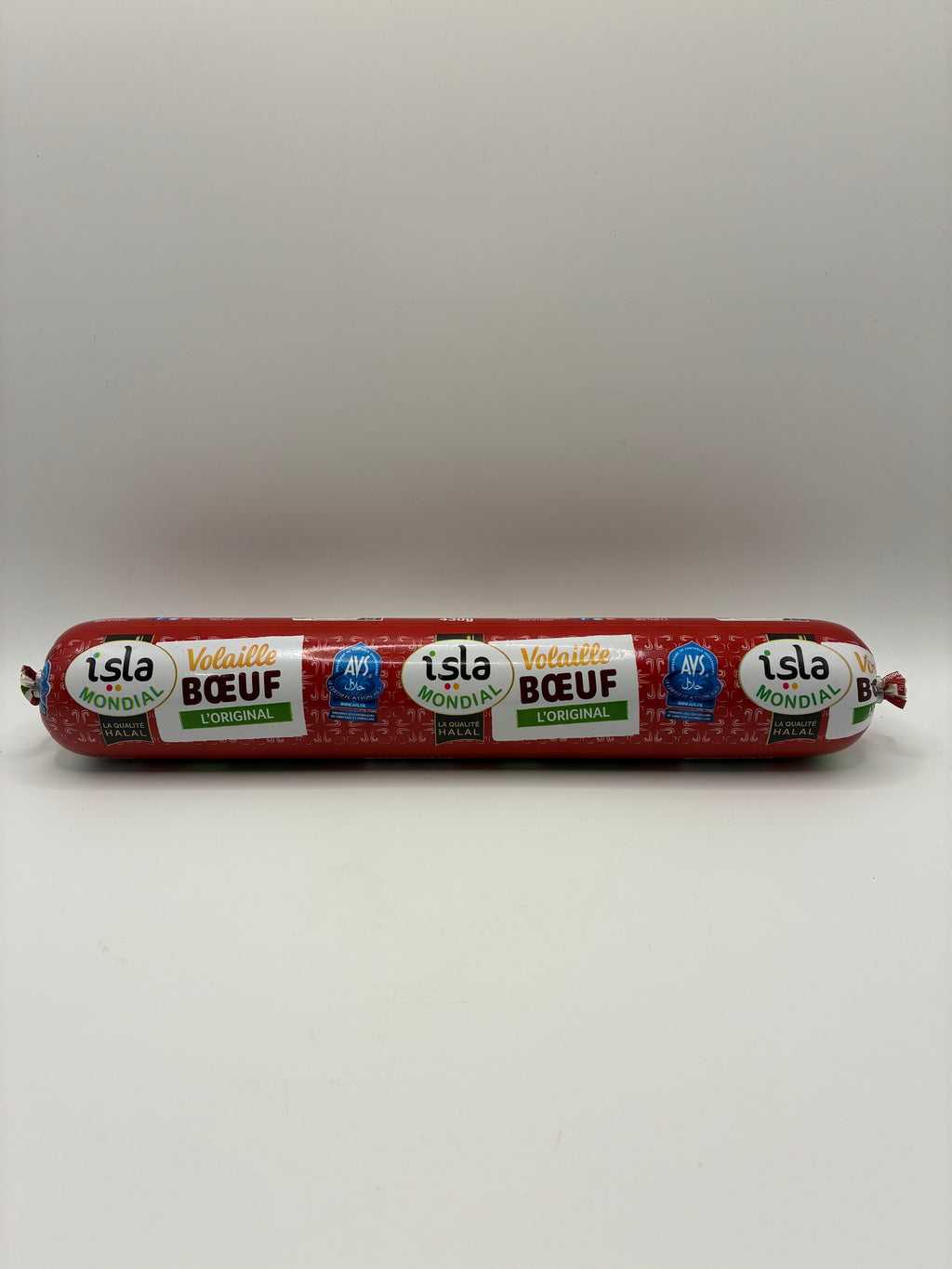 Saucisson Volailles &amp; Bœuf Halal 430g – Isla Mondial AVS