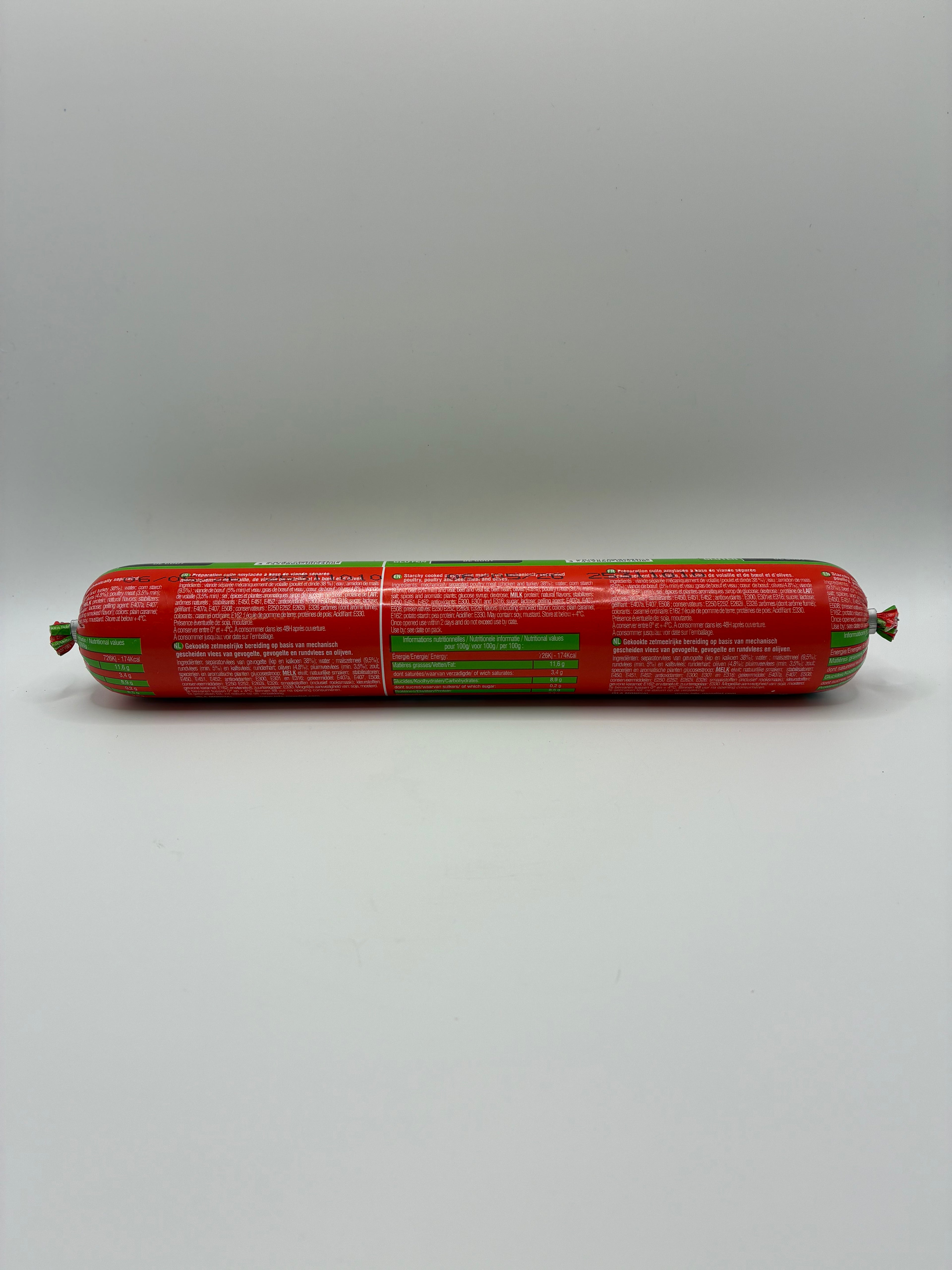 Saucisson Volailles &amp; Bœuf Oliv Halal 430g – Isla Mondial AVS