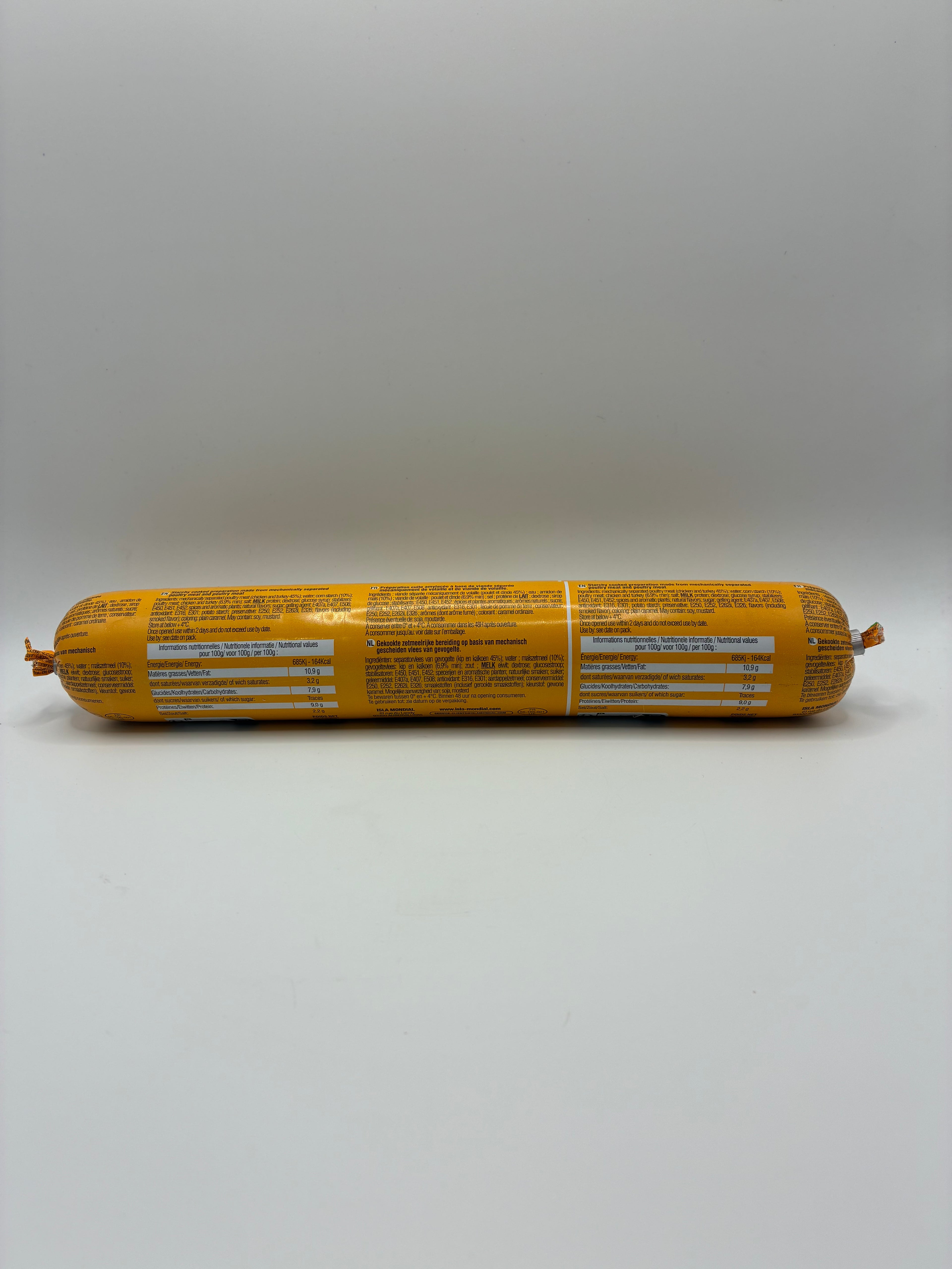 Saucisson de Volaille Halal 430g – Isla Mondial AVS