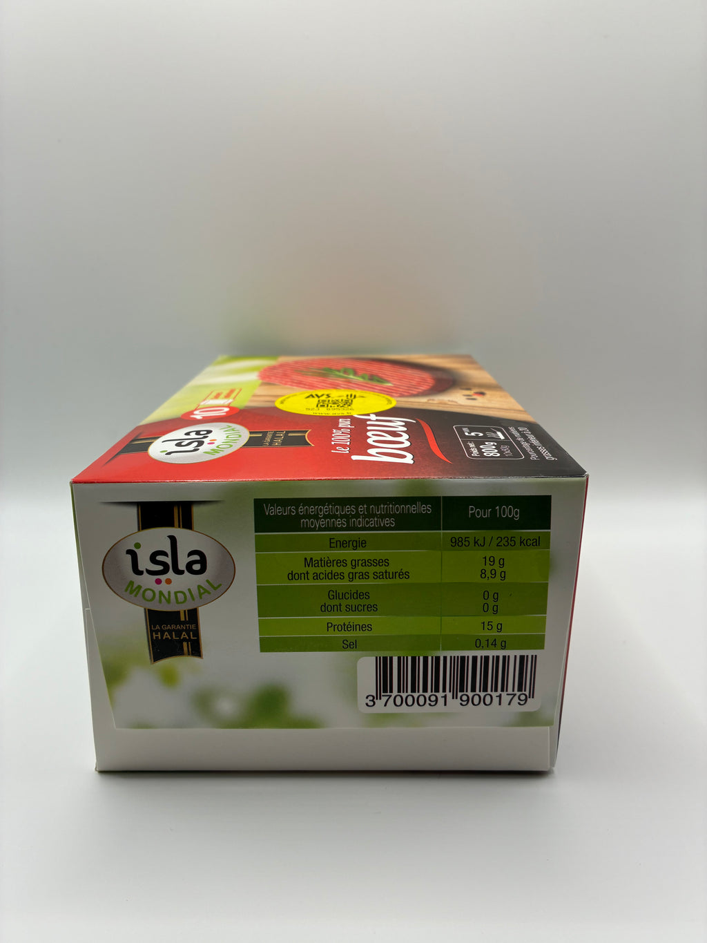 Burger à l’Oignon 10 x 80g – Isla Mondial Halal AVS