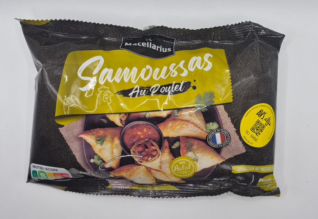 Samoussa au Poulet 400g – Macellarius Halal AVS