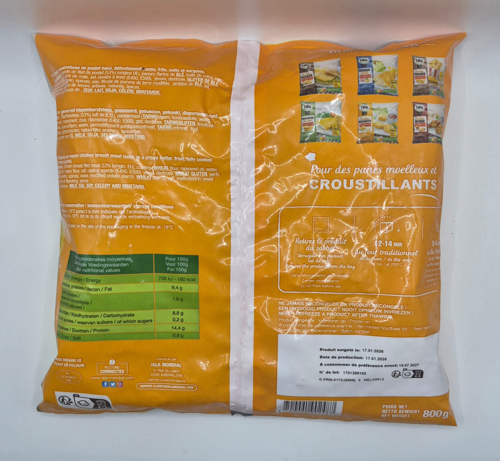 Nuggets 800g – Isla Mondial Halal AVS